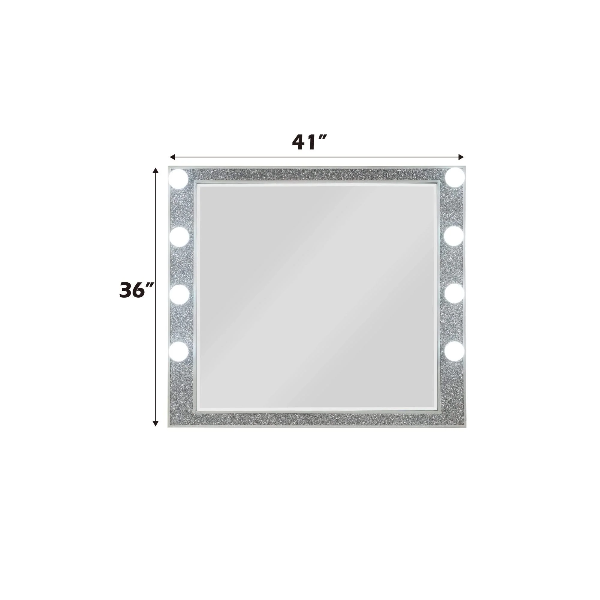 Sliverfluff - Mirror With Light - Mirrored / Champagne - Image 3