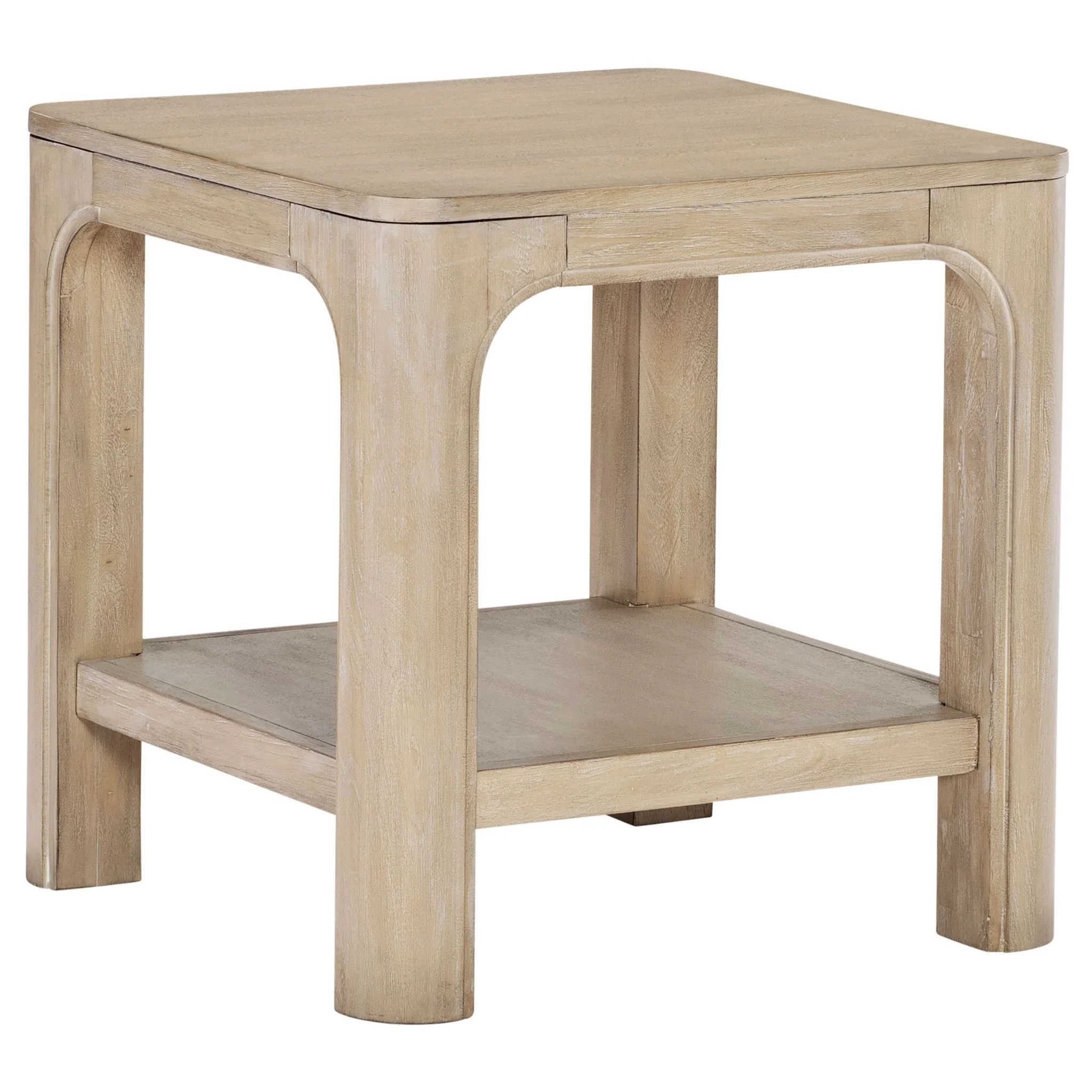 Solano 2-piece Square Coffee Table Set Weathered Mango - Image 2
