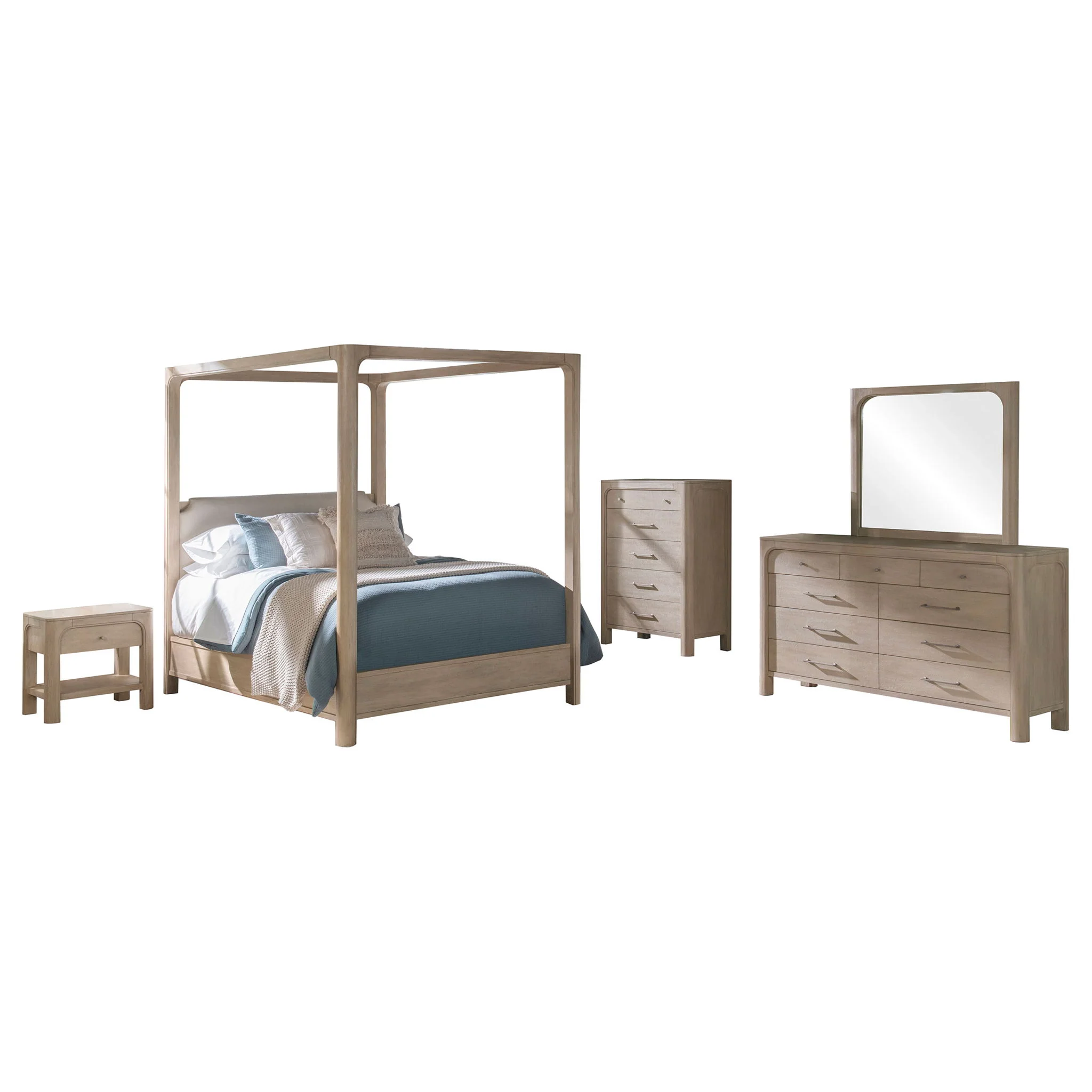 Solano 5-piece California King Bedroom Set Weathered Mango - Image 4