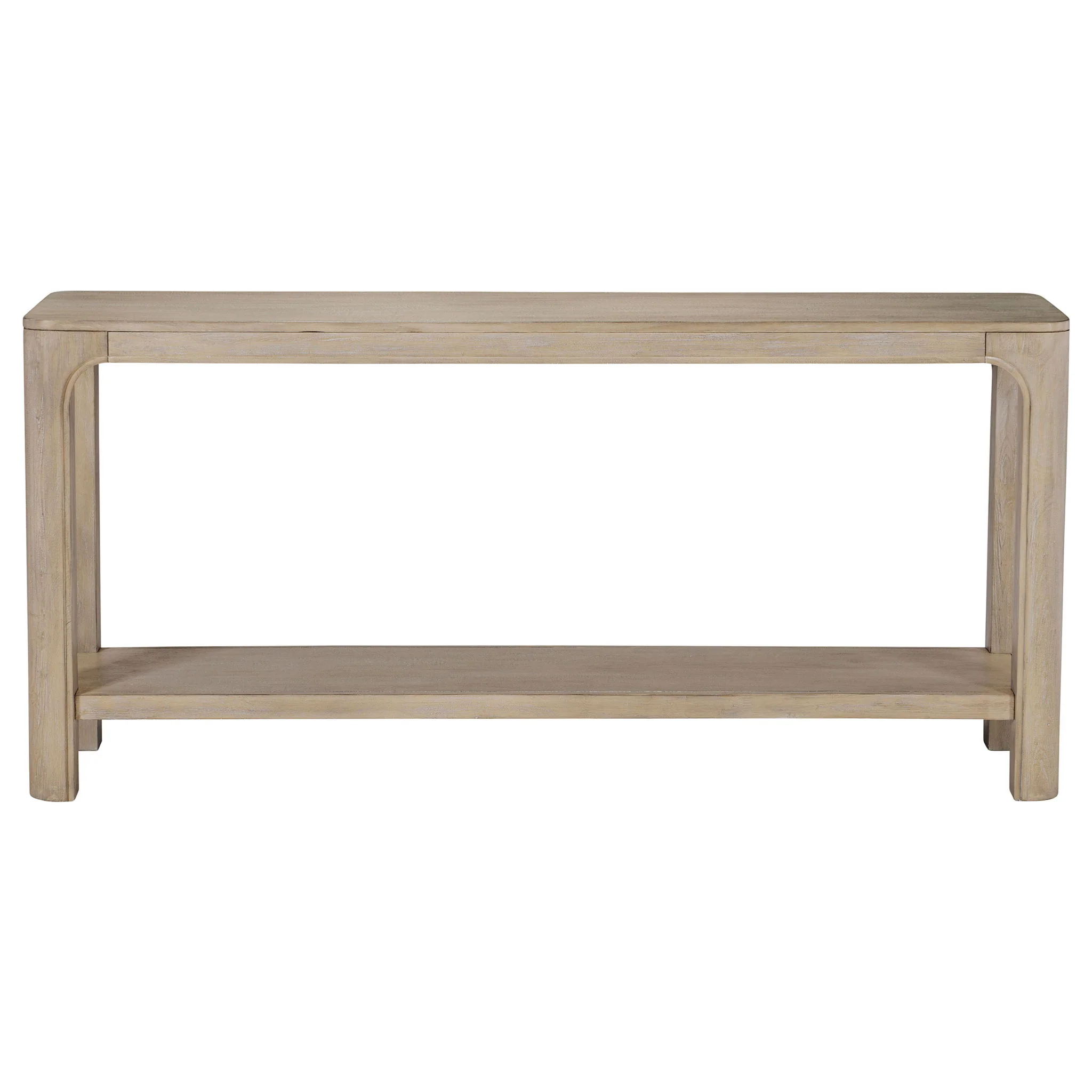 Solano 64-inch Entryway Console Sofa Table Weathered Mango - Image 4