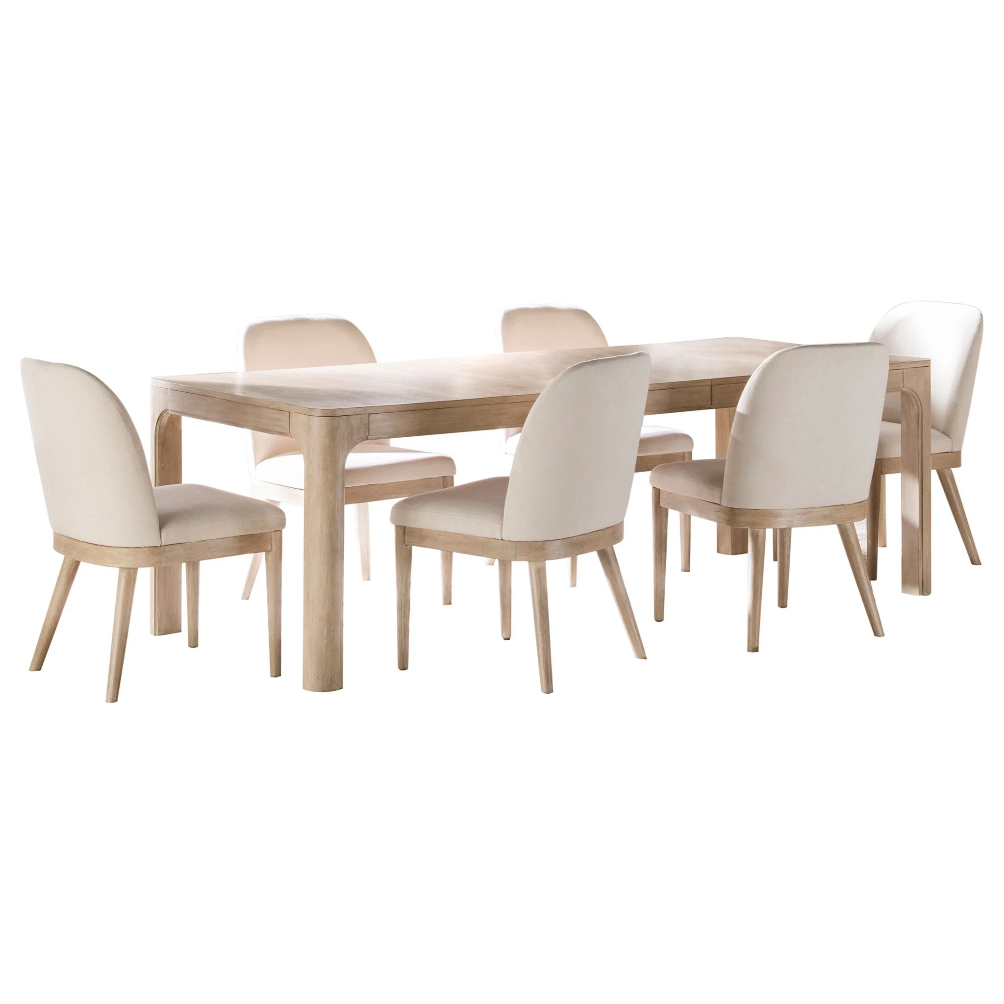 Solano 7-piece Extension Table Dining Set Weathered Mango - Image 4