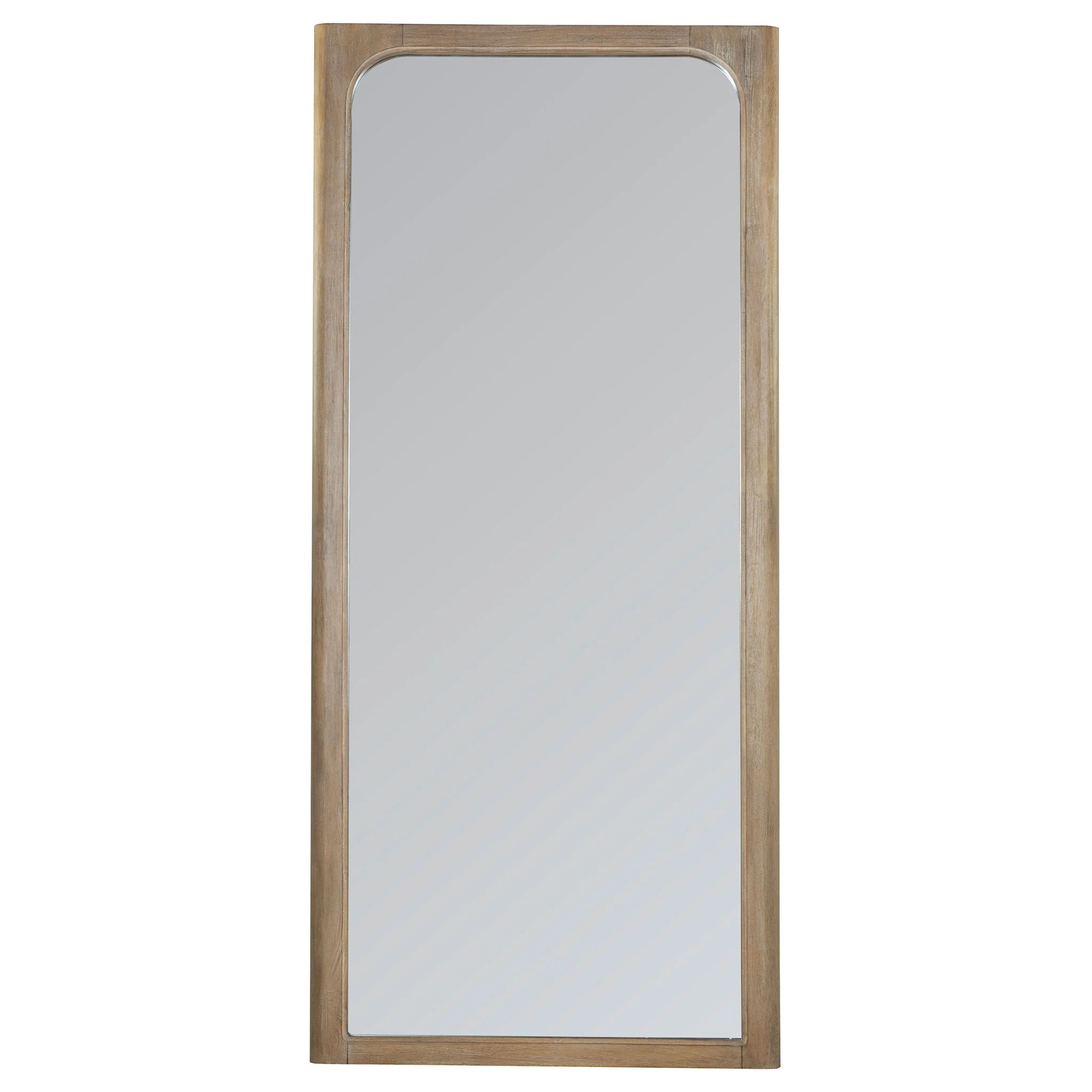 Solano 80-inch Full Length Floor Mirror Weathered Mango - Image 3