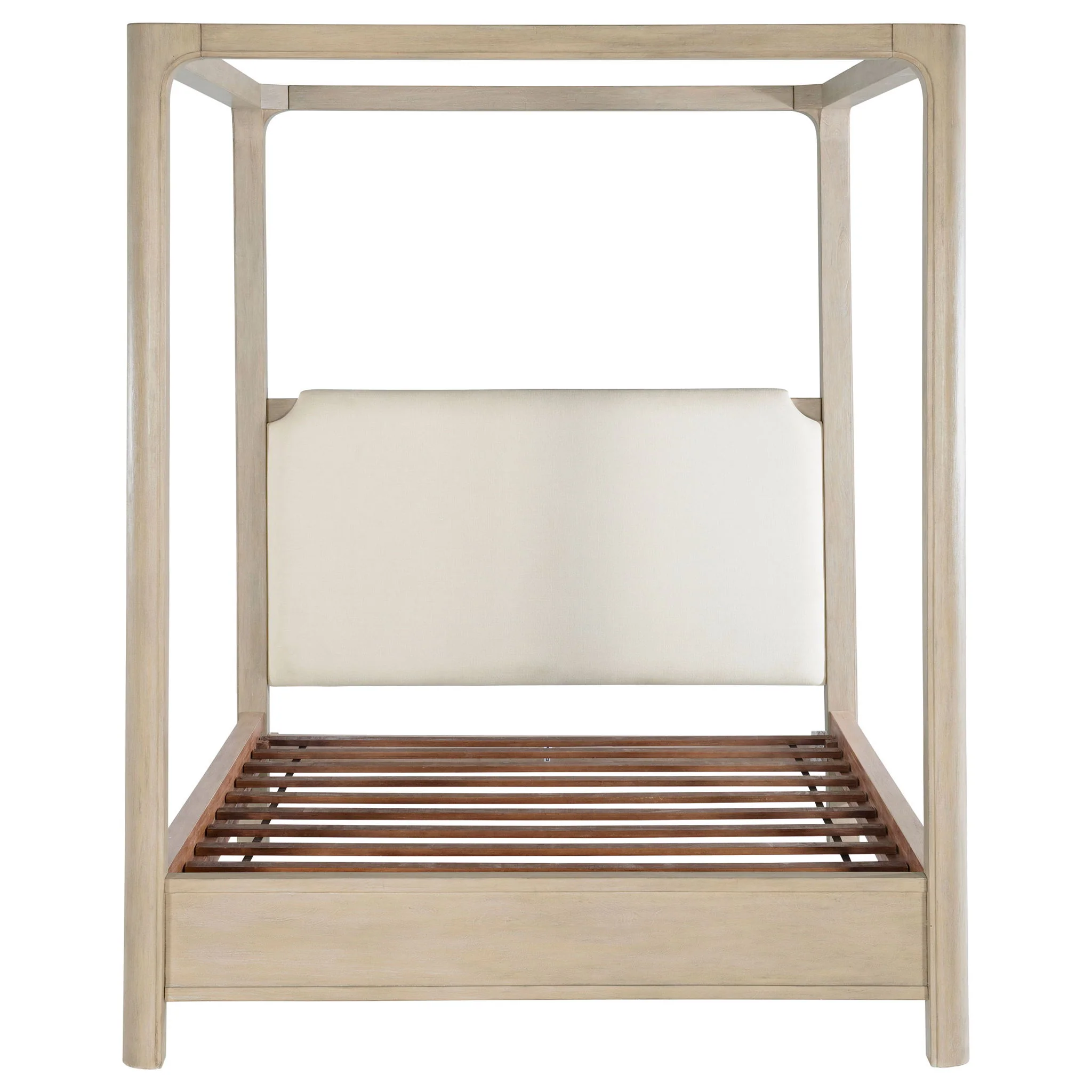 Solano 85-inch California King Canopy Bed Weathered Mango - Image 2