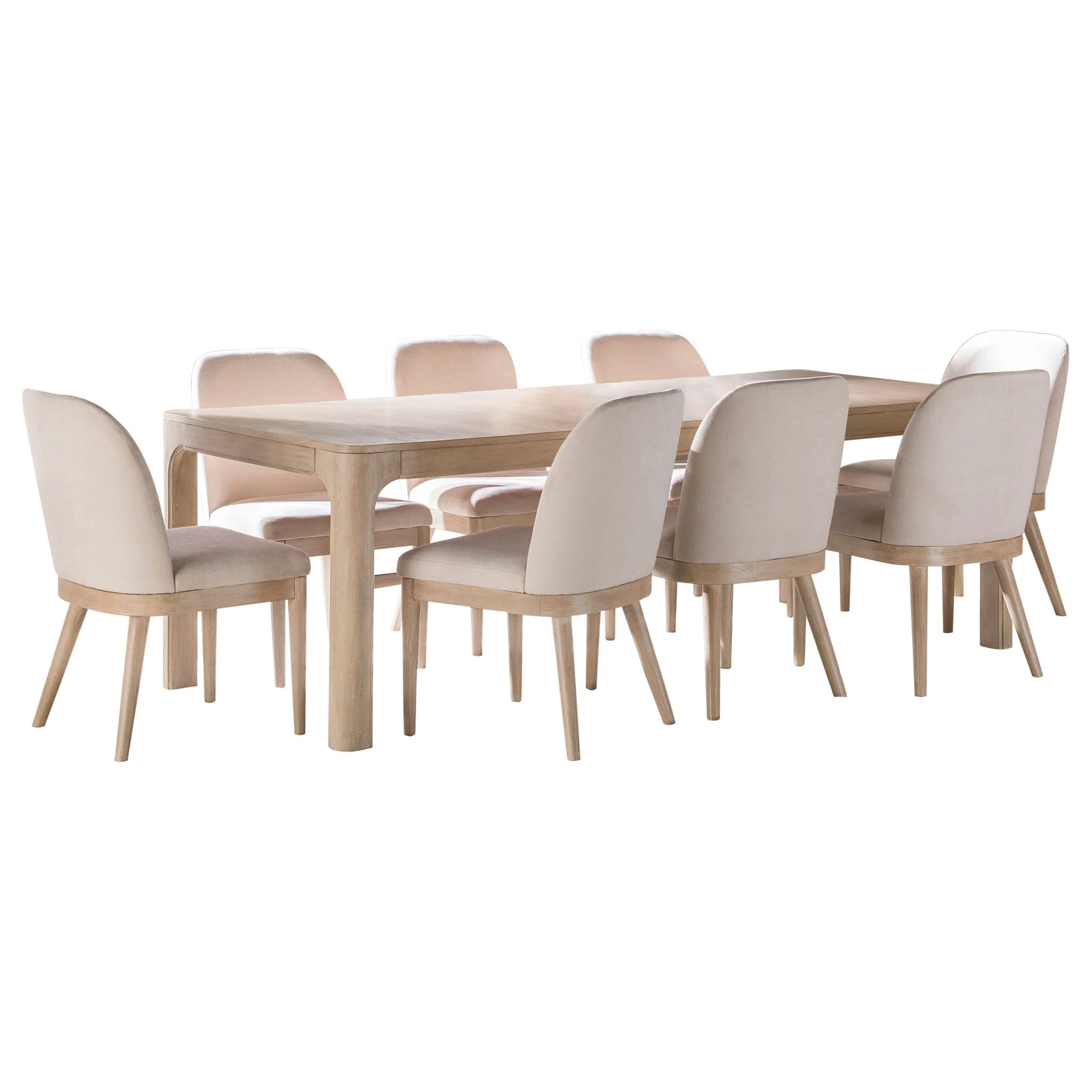 Solano 9-piece Extension Table Dining Set Weathered Mango - Image 2