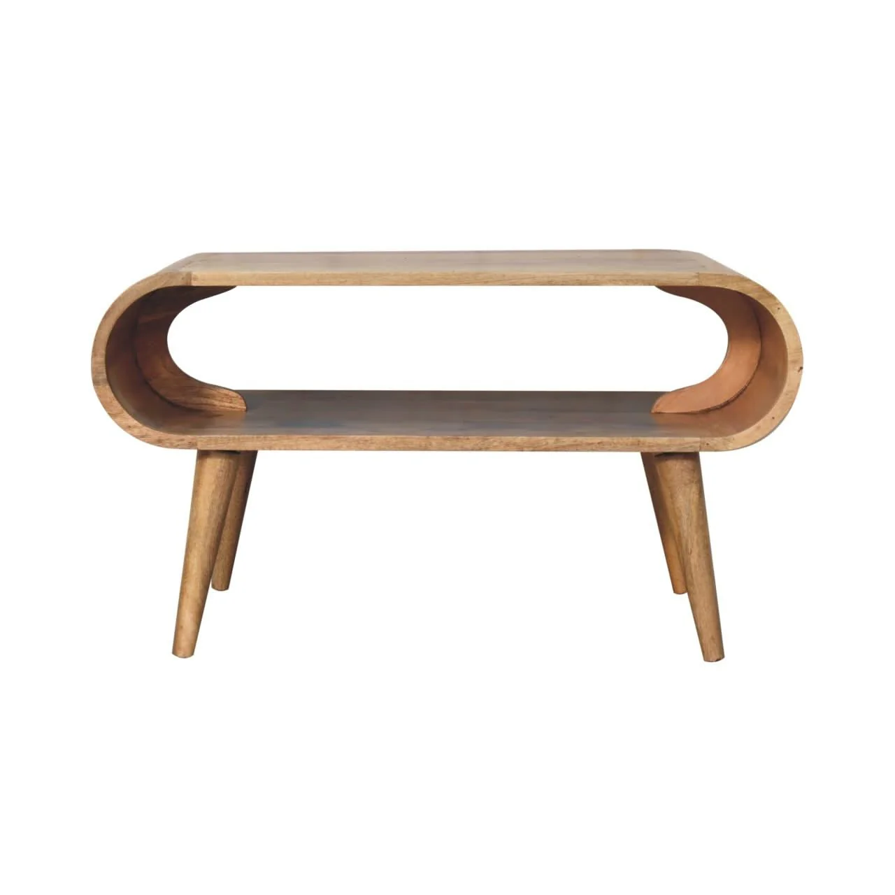 Solid Wood Open Coffee Table - Image 5