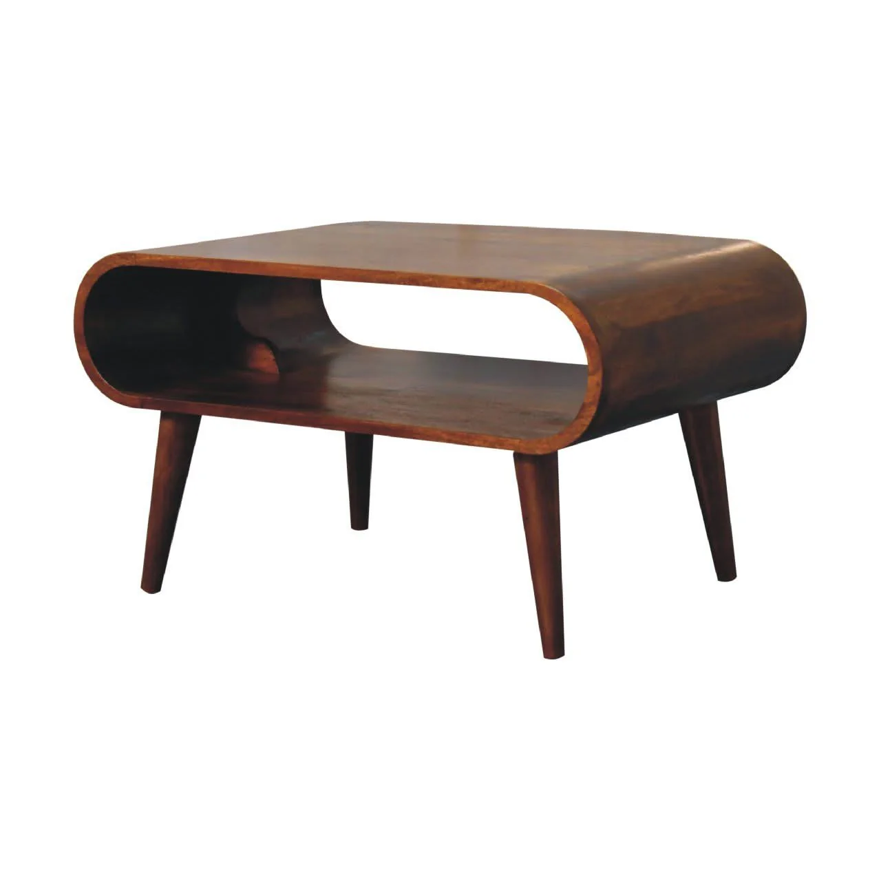 Solid Wood Open Coffee Table - Image 6