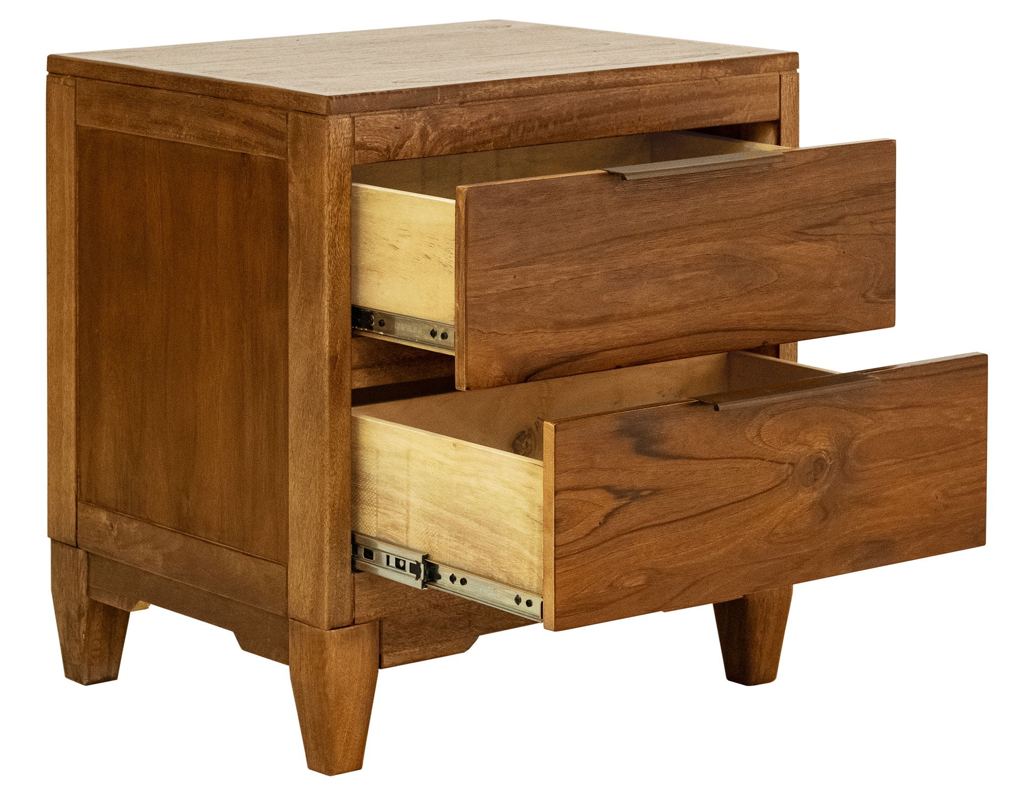 Sonora - 2 Drawer Nightstand - Brown - Image 3