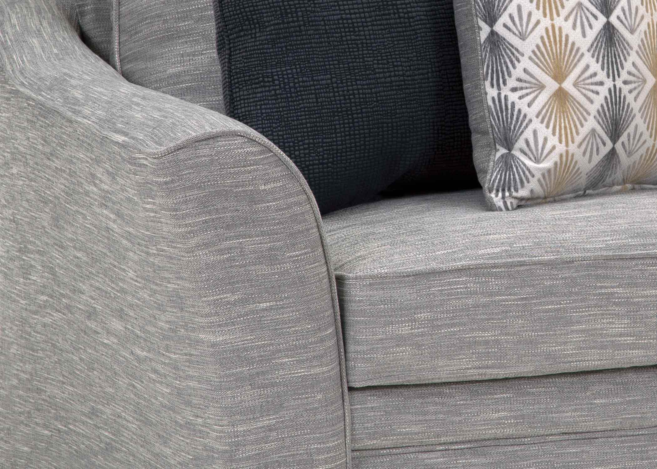 Springer Fog Sofa with Flared Arms and Reversible Cushions - Image 4
