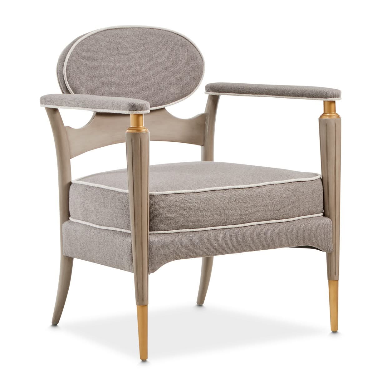 St. Charles - Accent Chair - Dove Gray - Image 3