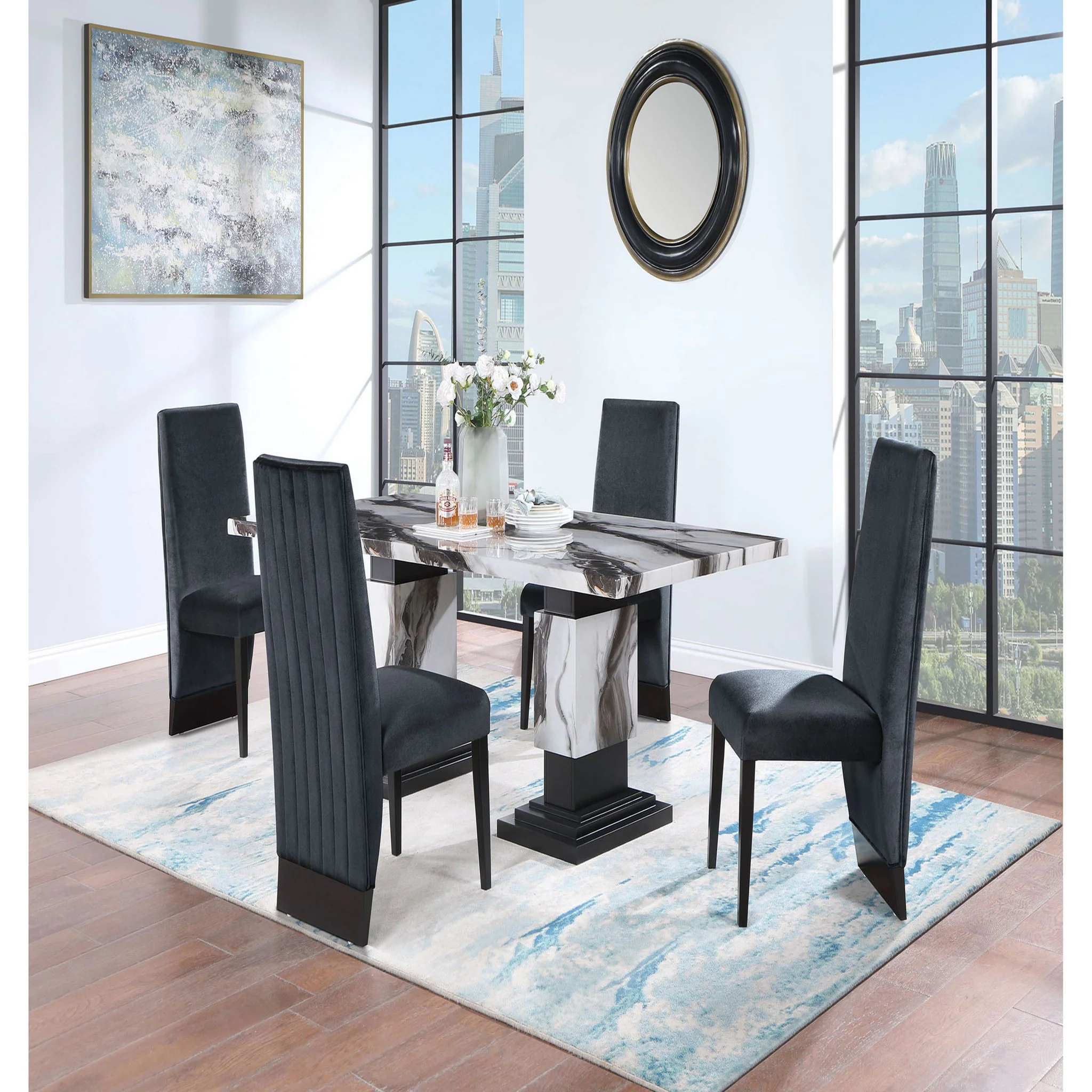 Stacey - Contemporary Dining Chair (Set of 2) - Image 10