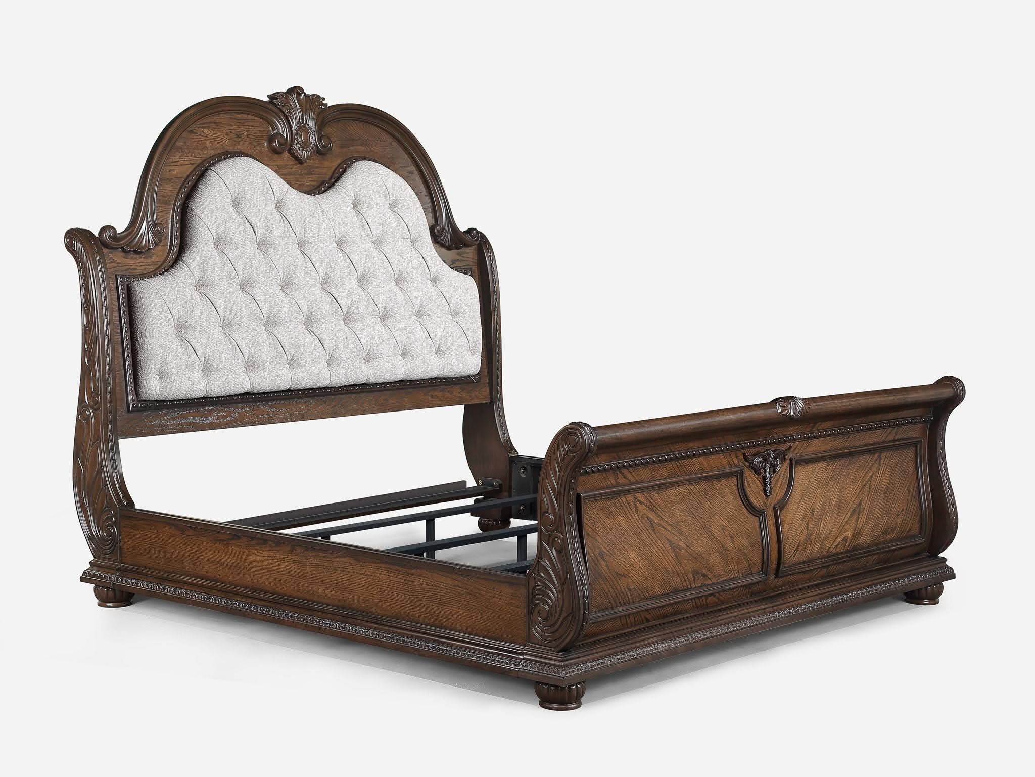 Stanley - California King 4 Piece Bedroom Set - Oak - Image 2