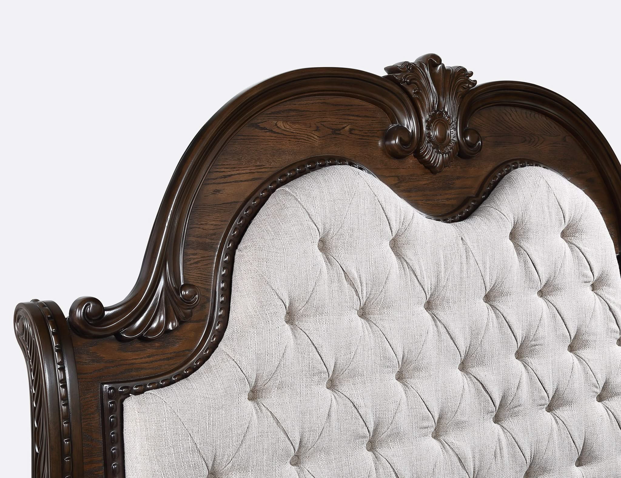 Stanley - King 5 Piece Bedroom Set - Oak - Image 3