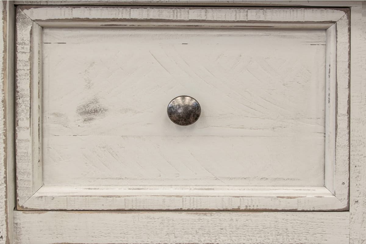 Stone - Dresser With 6 Drawers - Antiqued Ivory / Weathered Gray - Image 2
