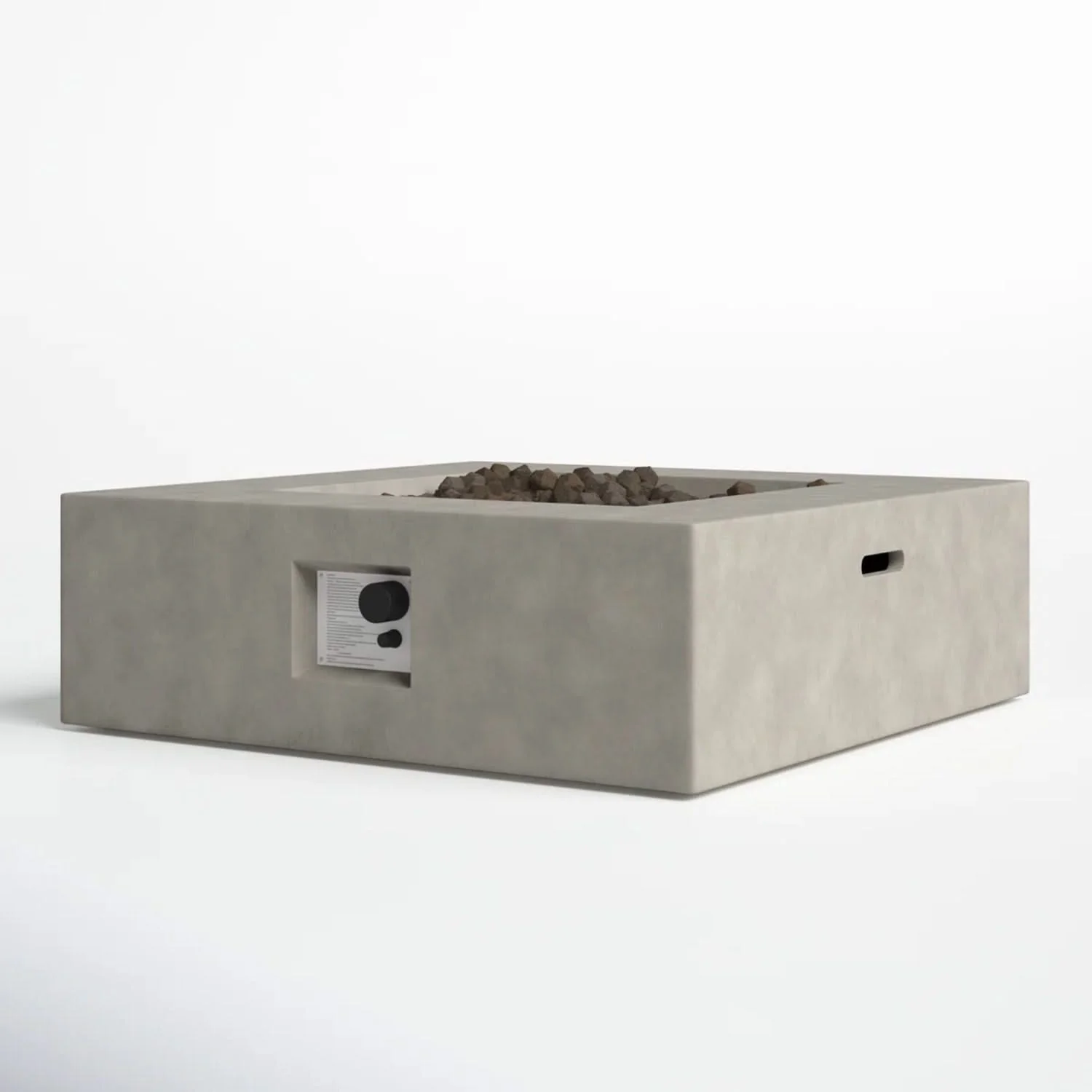 Streamlined Aesthetic Outdoor Fire Pit Table - Image 8
