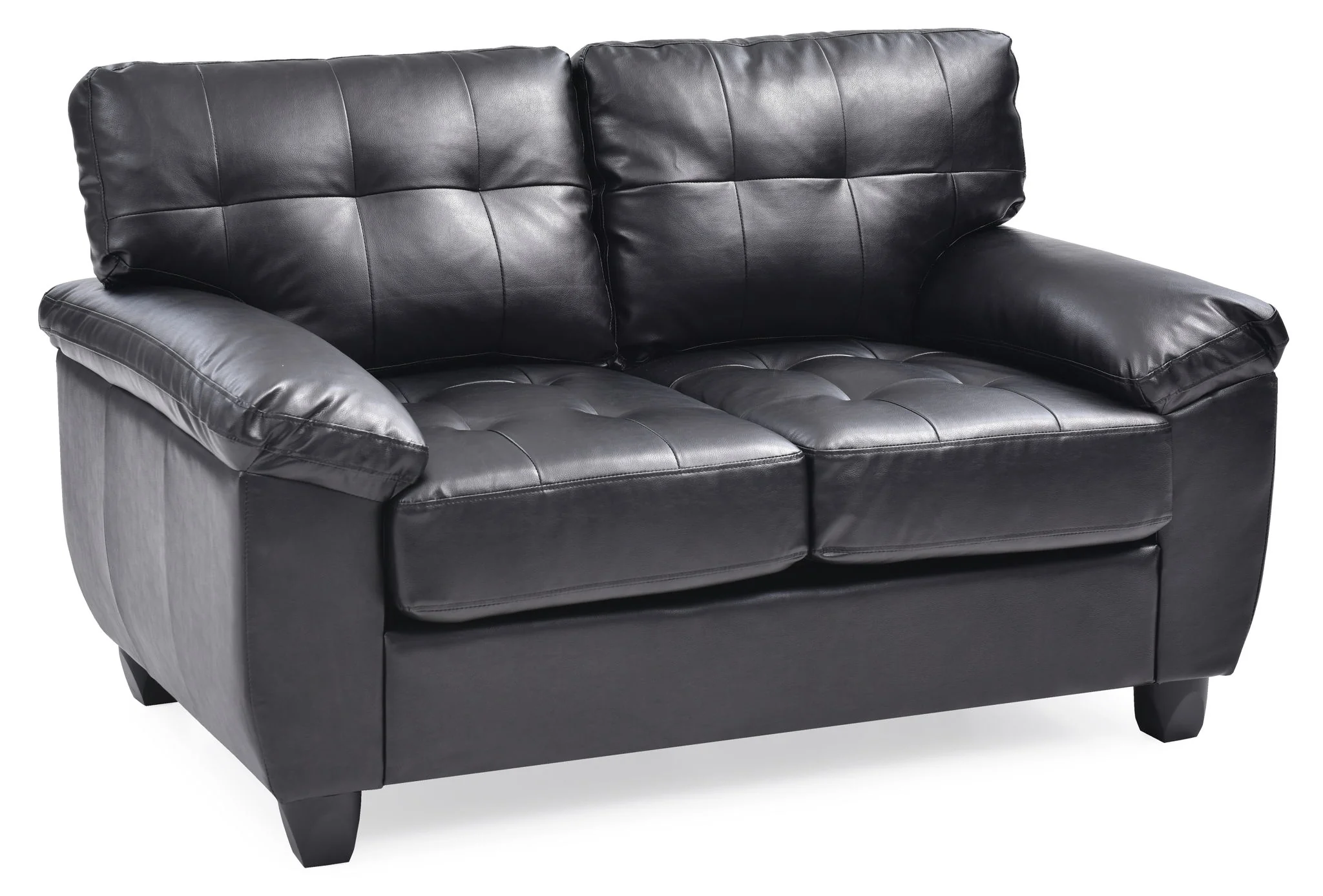Stylish Loveseat With Padded Arms - Image 4