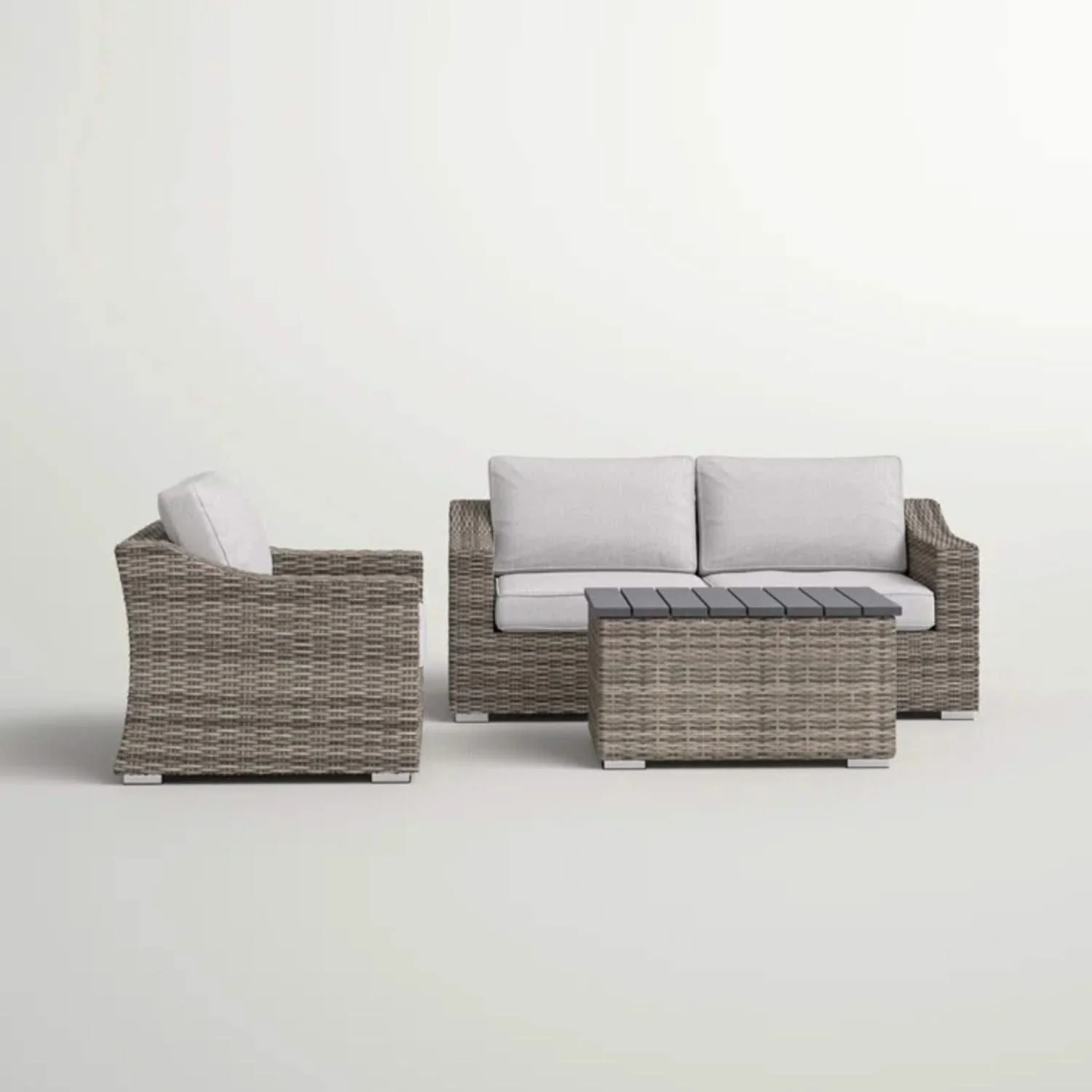 Stylish Sofa Seating Group With Cushions Perfect For Outdoor Gatherings - Image 12