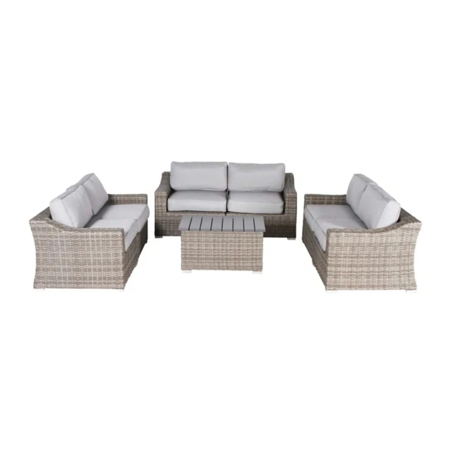Stylish Sofa Seating Group With Cushions Perfect For Outdoor Gatherings - Image 2