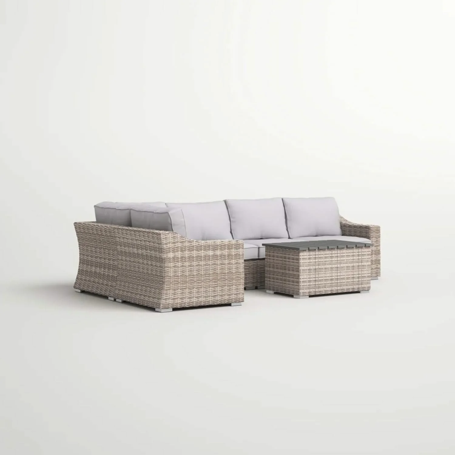 Stylish Sofa Seating Group With Cushions Perfect For Outdoor Gatherings - Image 34