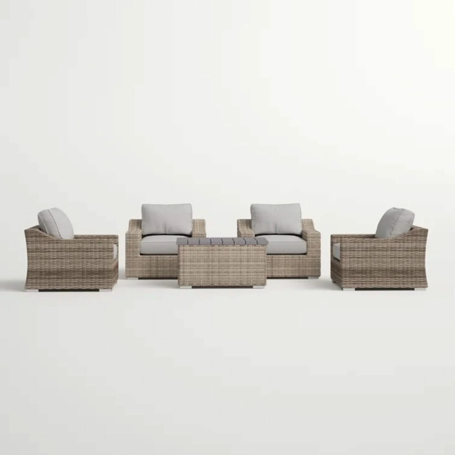 Stylish Sofa Seating Group With Cushions Perfect For Outdoor Gatherings - Image 41