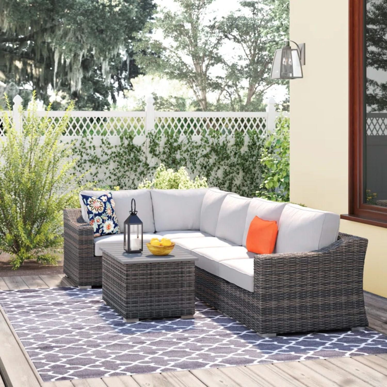 Stylish Sofa Seating Group With Cushions Perfect For Outdoor Gatherings - Image 50