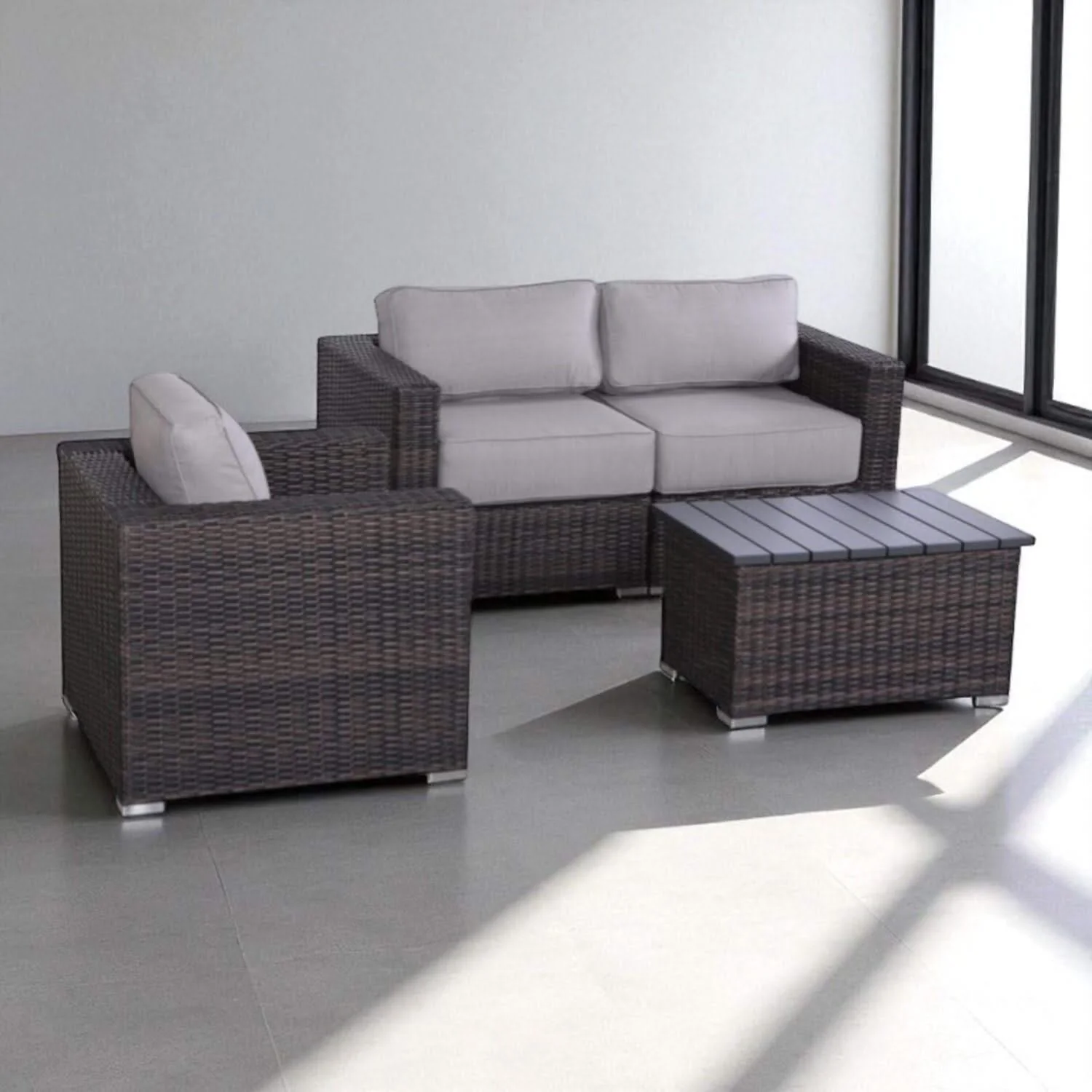 Stylish Sofa Seating Group With Cushions Perfect For Outdoor Gatherings - Image 66