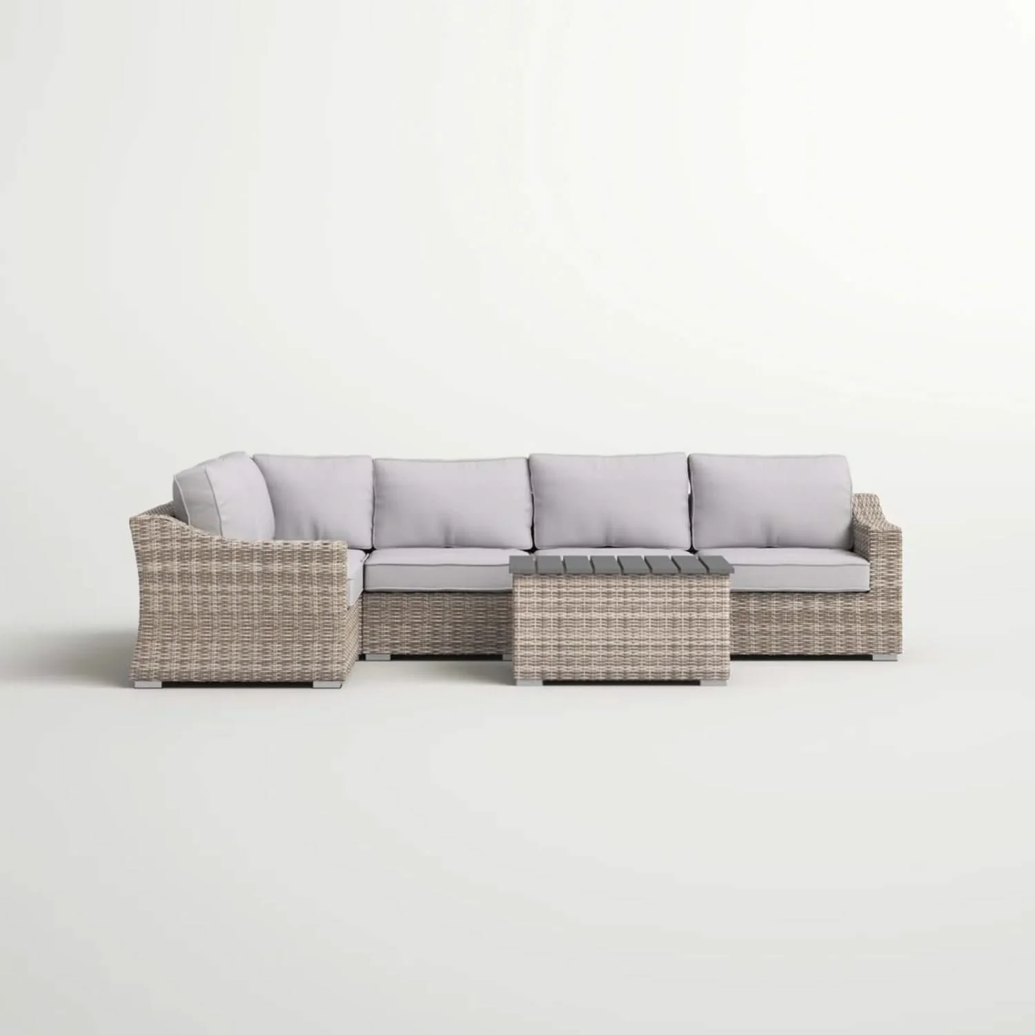 Stylish Sofa Seating Group With Cushions Perfect For Outdoor Gatherings - Image 8
