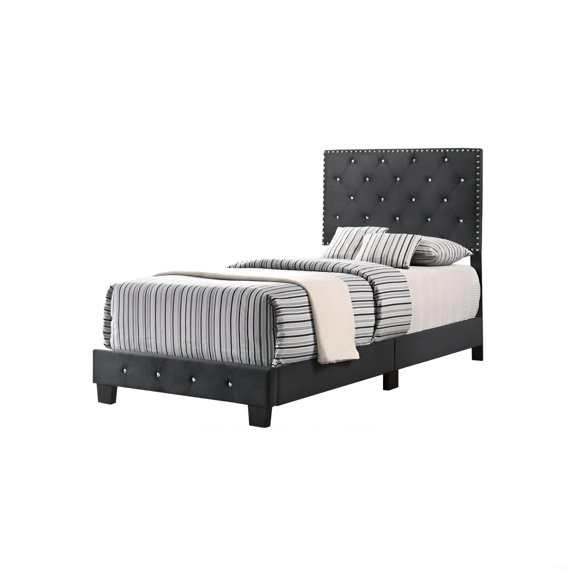 Luxurious Upholstered Bed - Image 2