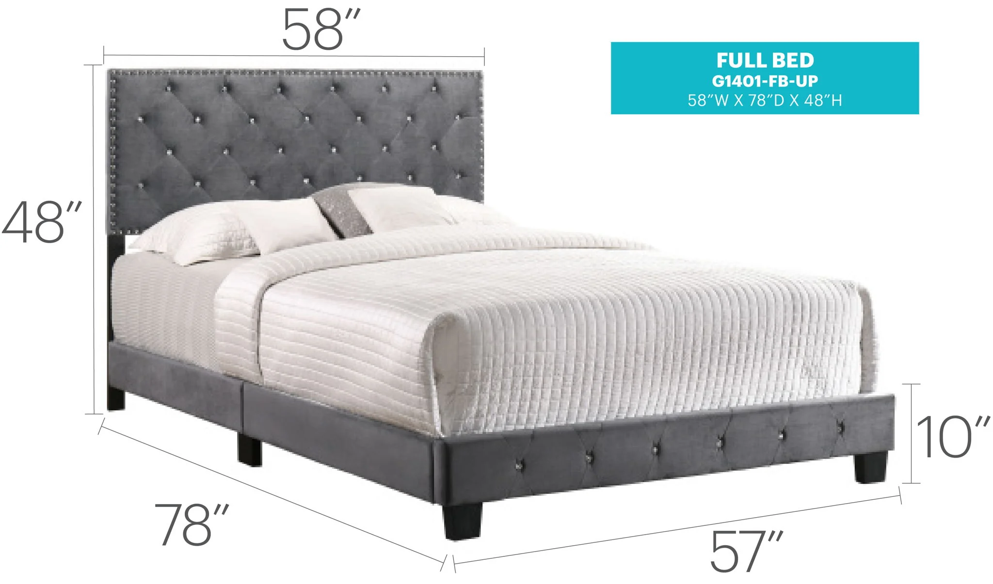 Luxurious Upholstered Bed - Image 30