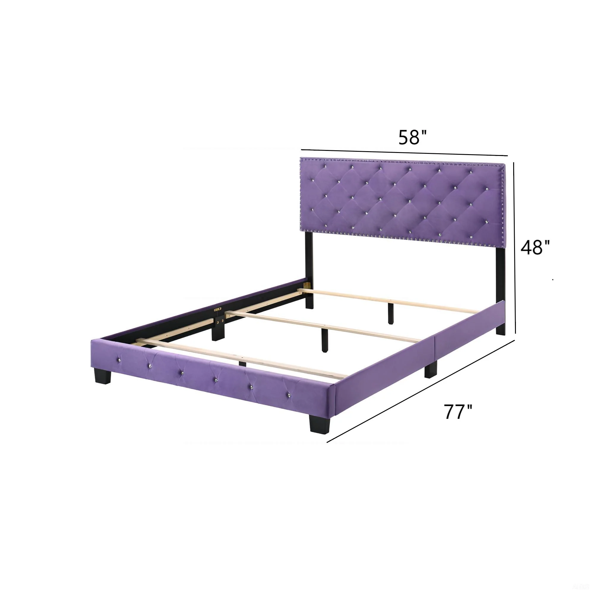 Luxurious Upholstered Bed - Image 47
