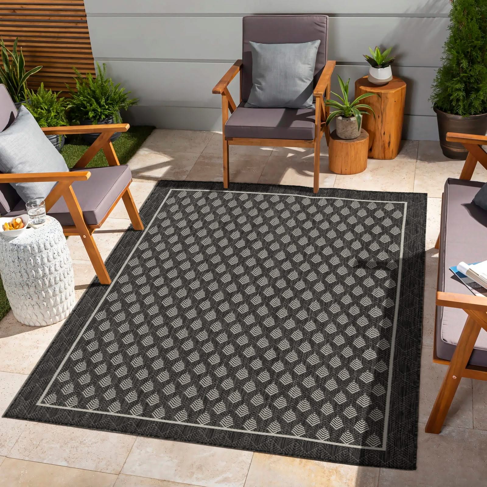 Sunshine - 2'7" X 7'3" Indoor / Outdoor Area Rug Polypropylene - Image 11