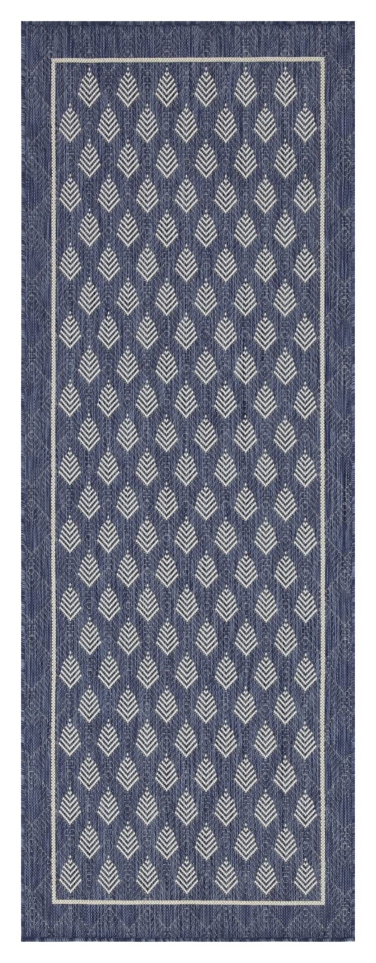 Sunshine - 5'3" X 7'3" Indoor & Outdoor Area Rug - Blue - Image 4