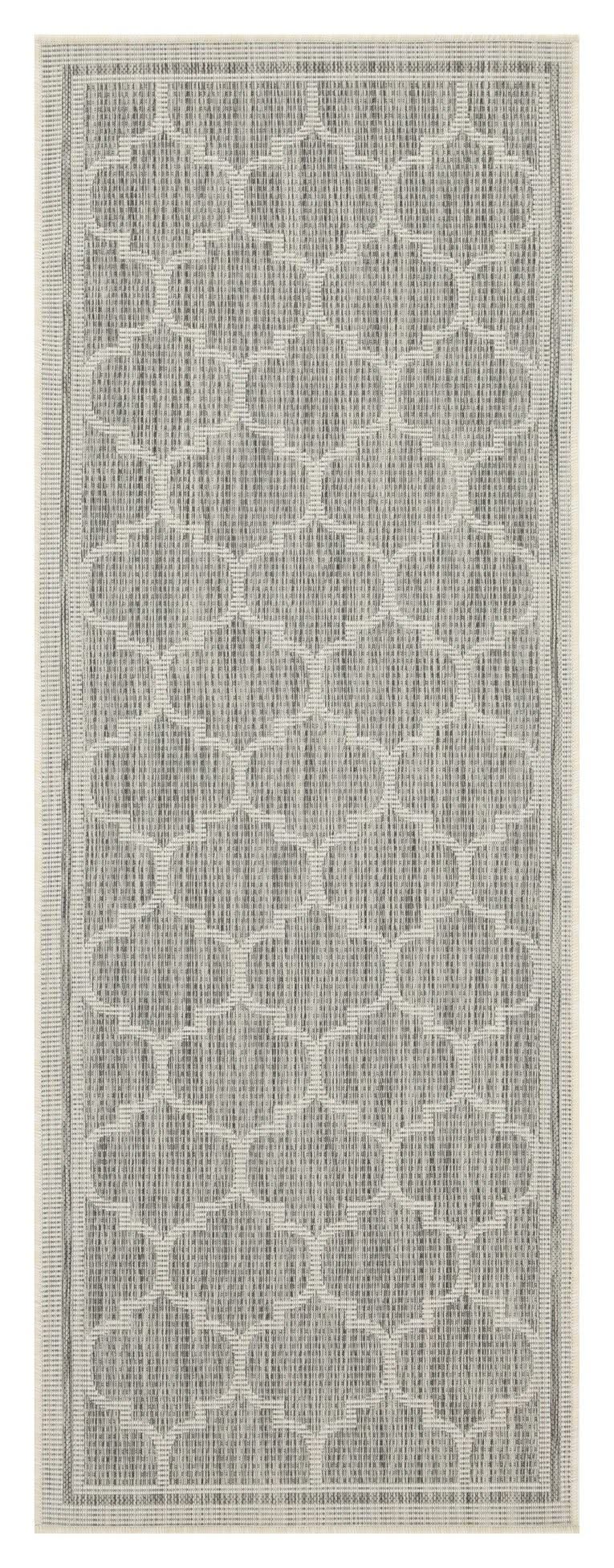 Sunshine - 5'3" X 7'3" Indoor & Outdoor Area Rug - Silver - Image 4