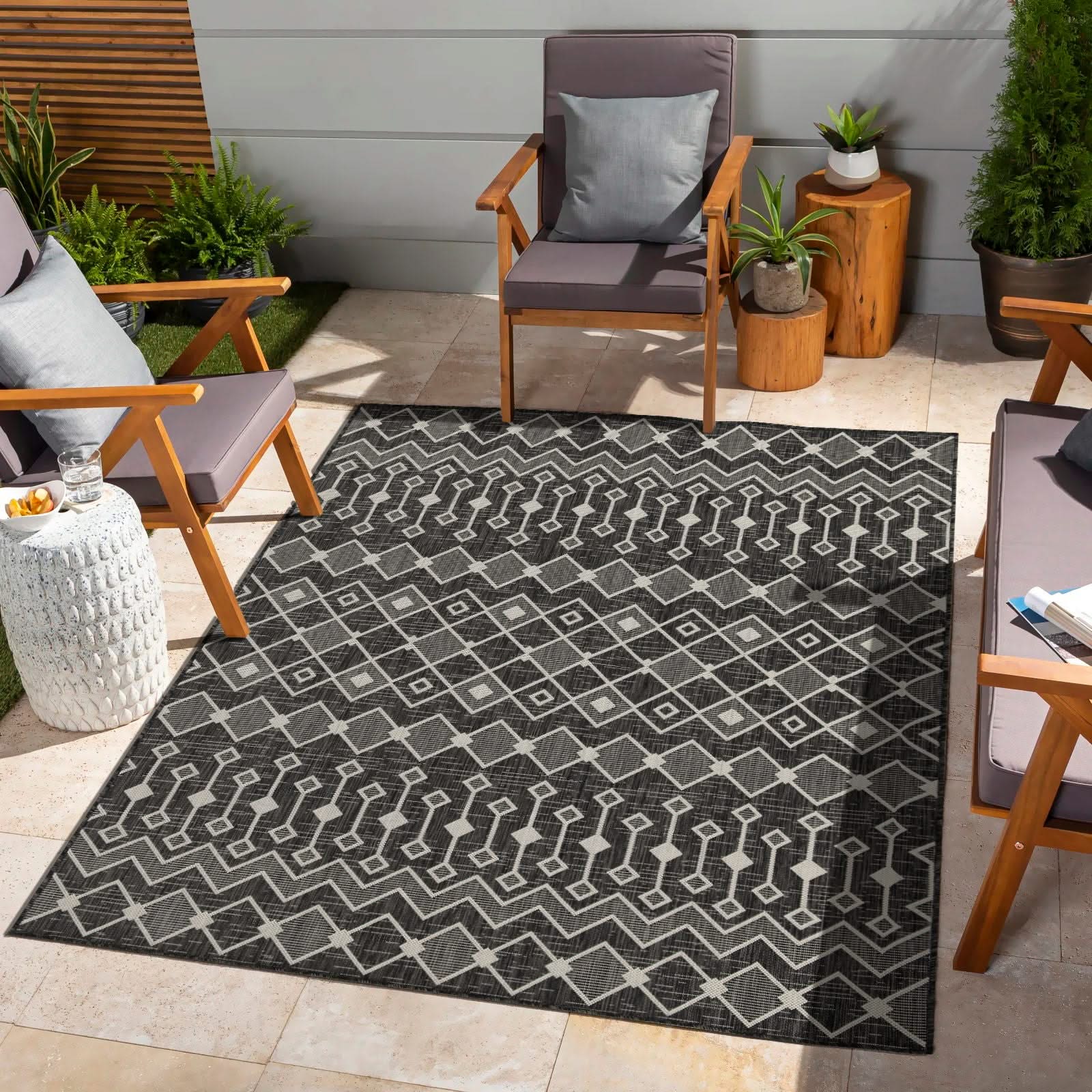 Sunshine - Modern Indoor / Outdoor Area Rug - Image 2