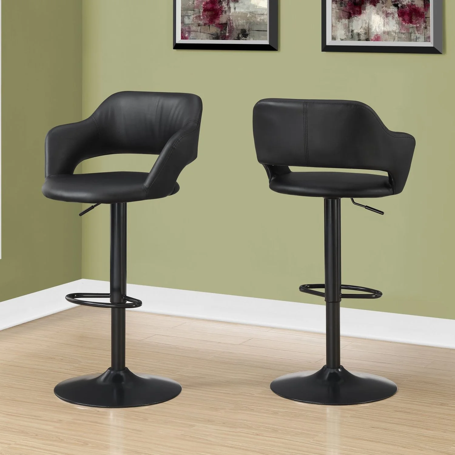 Swivel Stool Bar Height, Adjustable Versatile Seating, Contemporary & Modern - Image 10