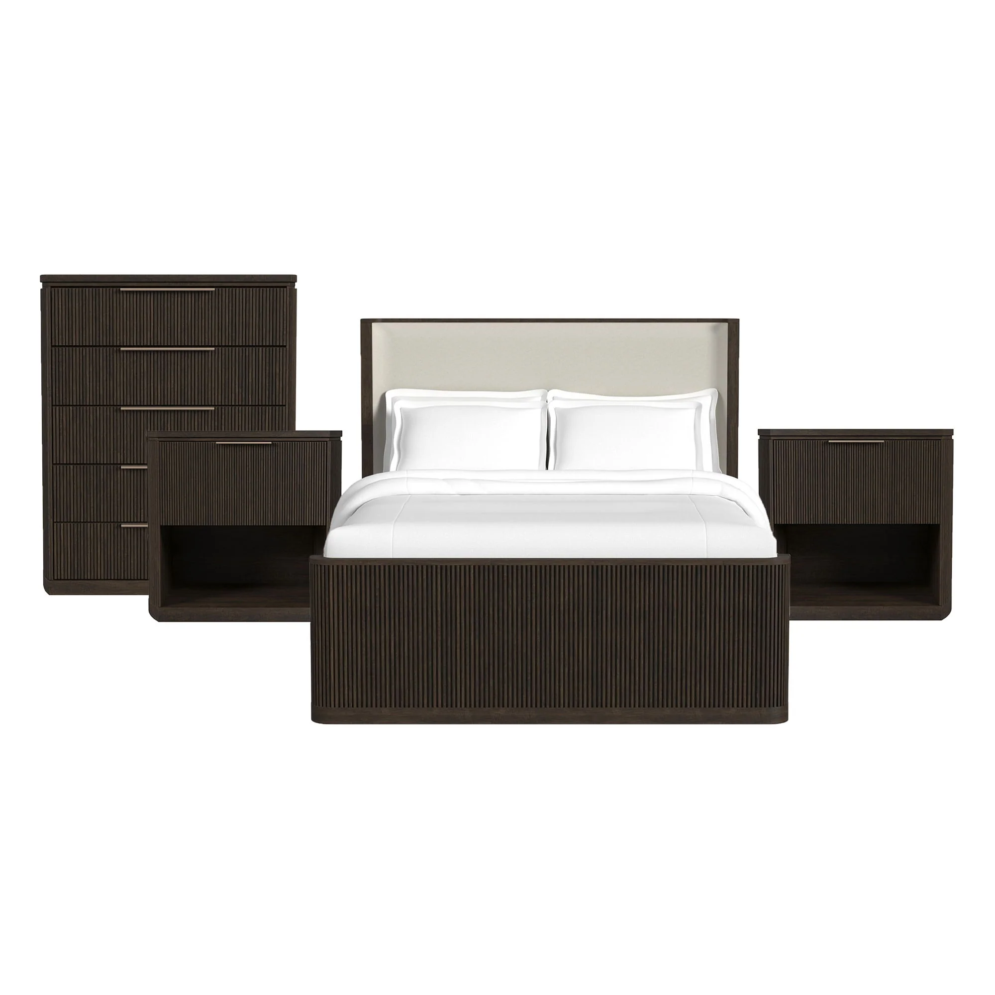 Sylvie - Bedroom Set With Upholstered Bed - Image 7