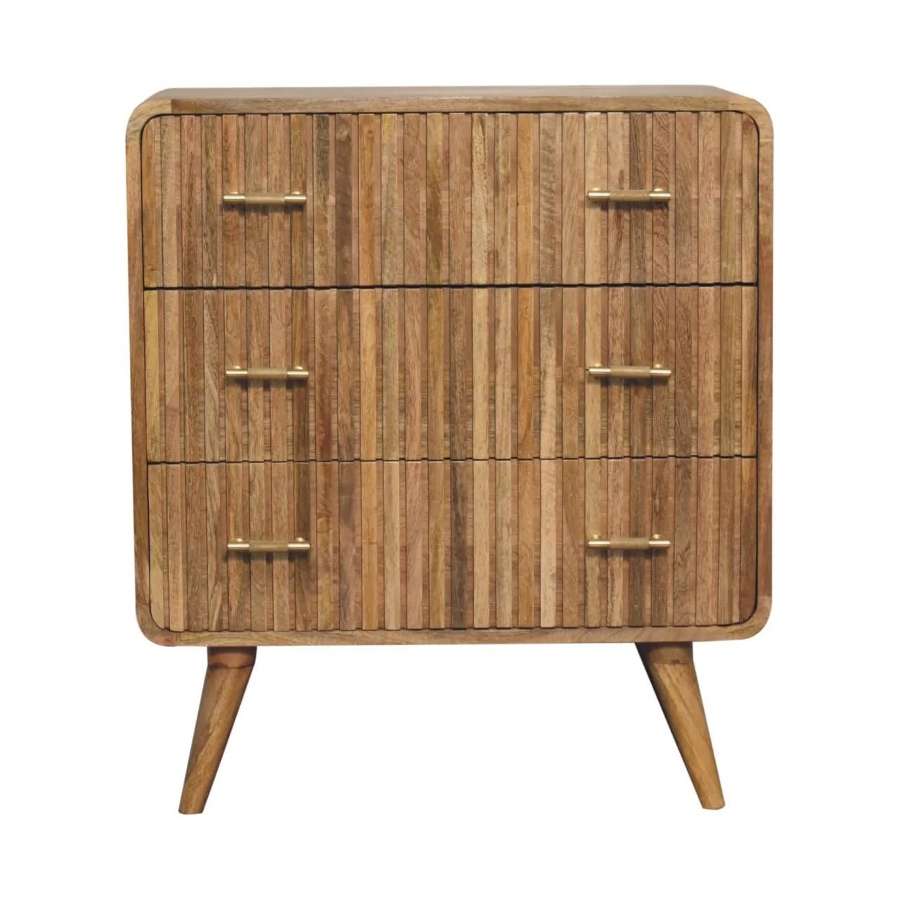 T Bar Ridged Chest - Brown - Image 4