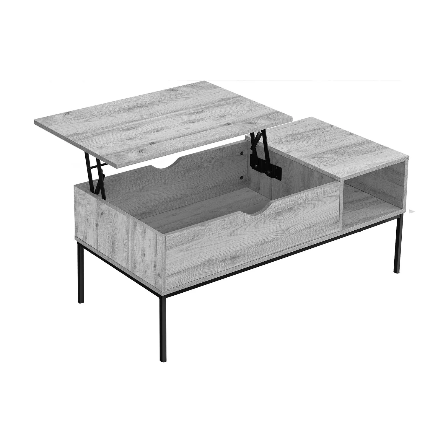 Table, Rectangular, Cocktail, Functional Lift-Top, Contemporary & Modern - Image 6
