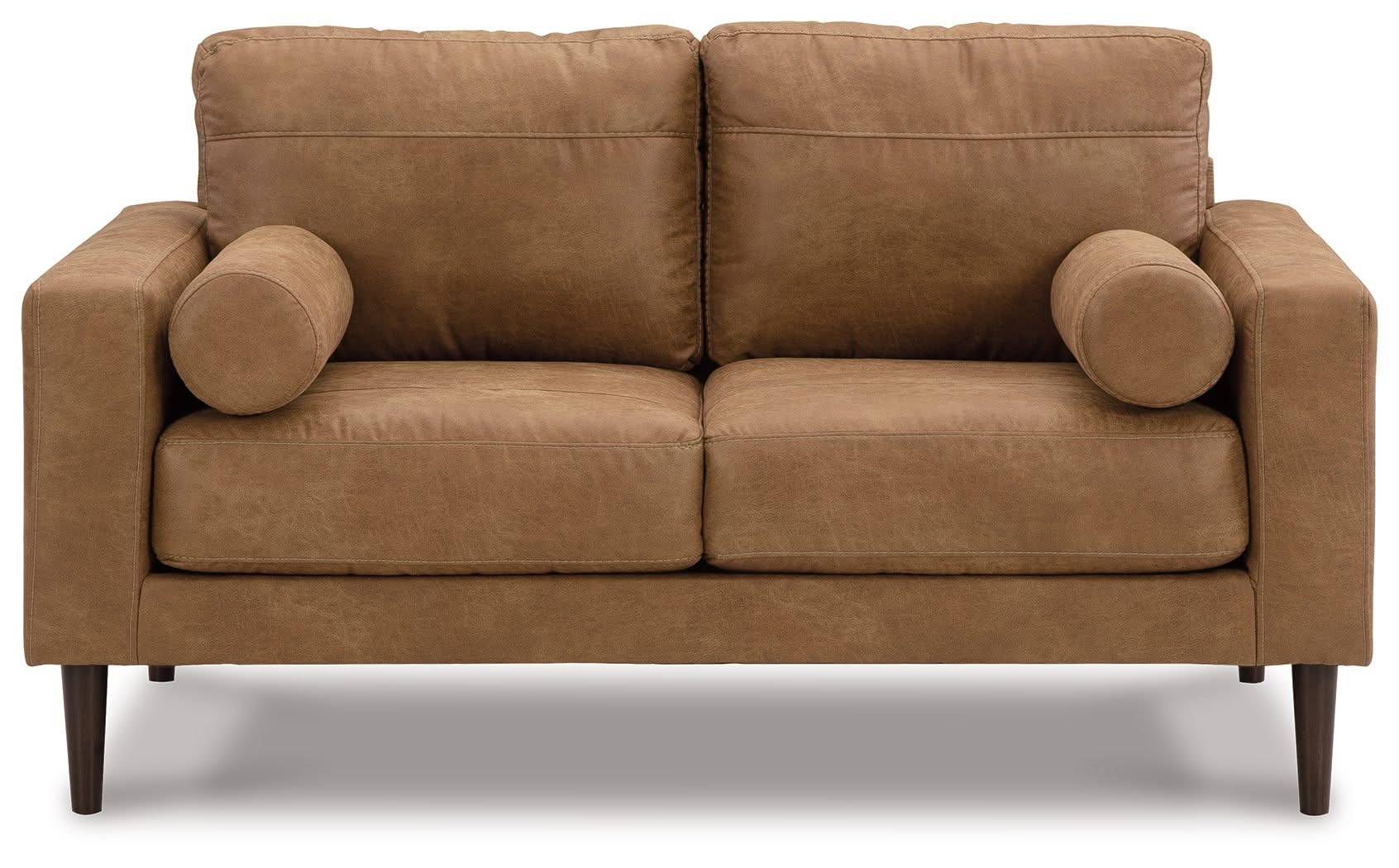 Telora - Loveseat - Caramel - Image 4