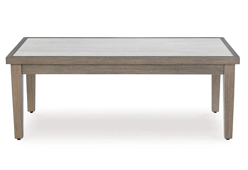 Texas Ranch Outdoor All Weather Aluminum Cocktail Table - Image 2