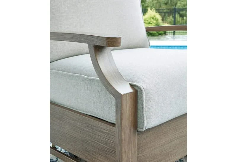 Texas Ranch Outdoor All Weather Swivel Glider Chair with Cushion - Image 7