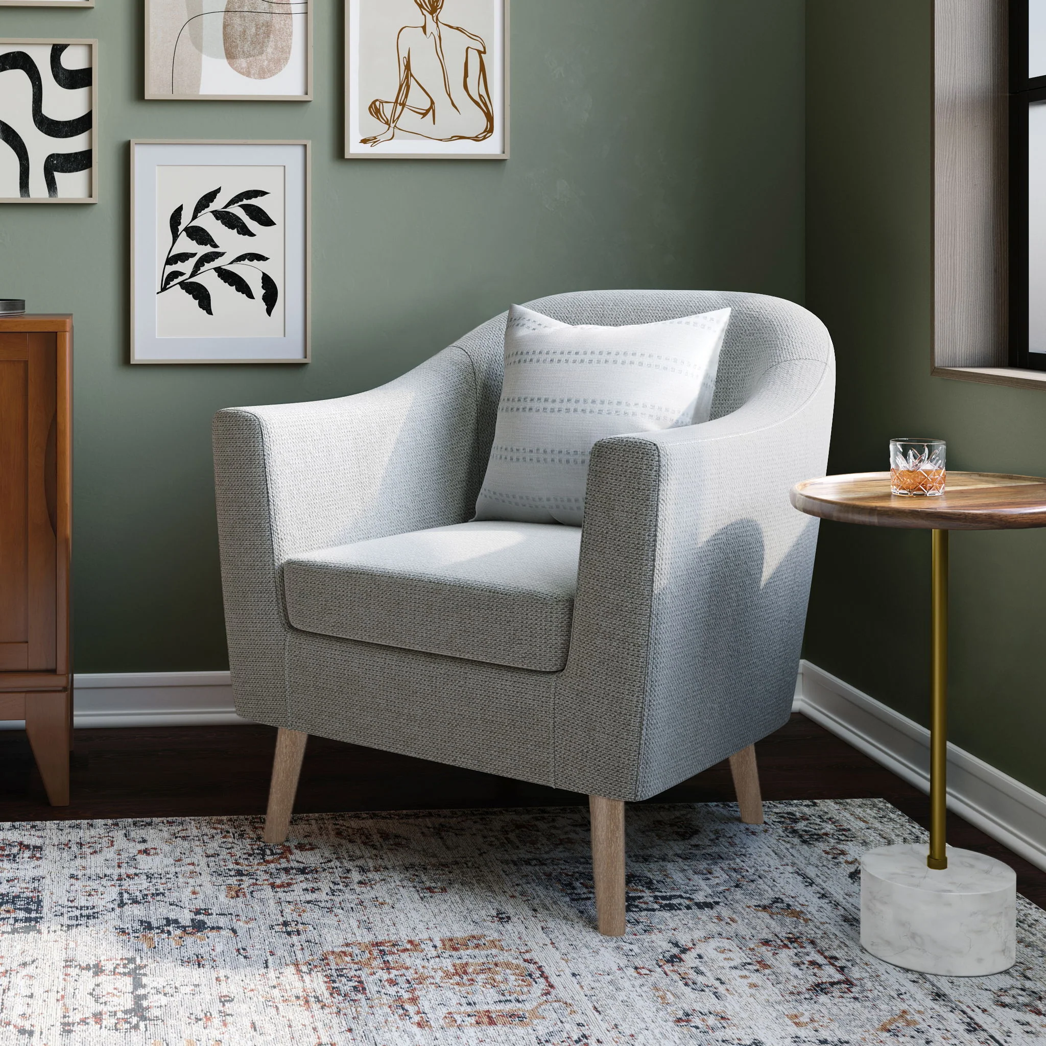 Thorne - Upholstered Accent Chair - Image 3