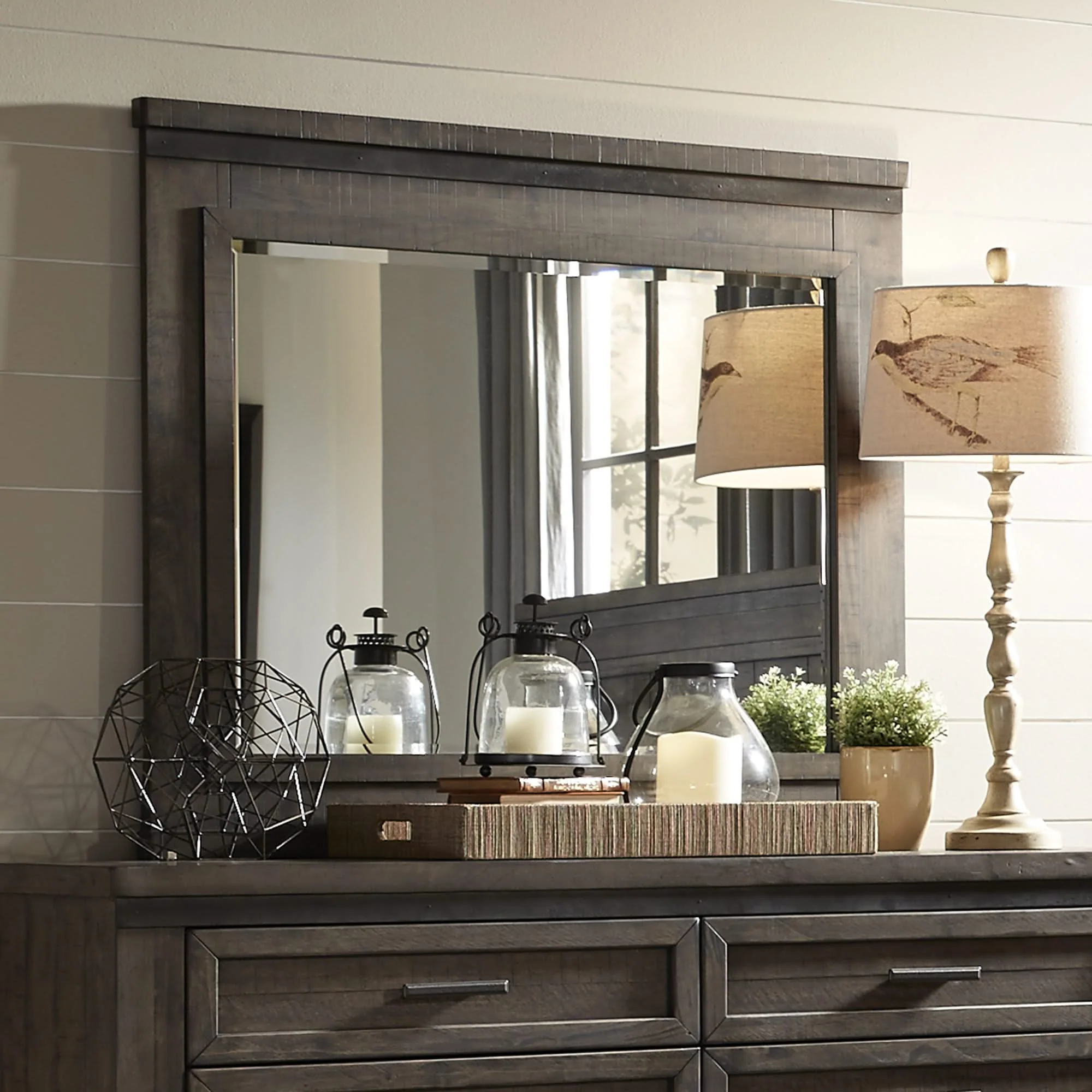 Thornwood Hills - Mirror Metal Strip Accents - Rock Beaten Brown - Image 4