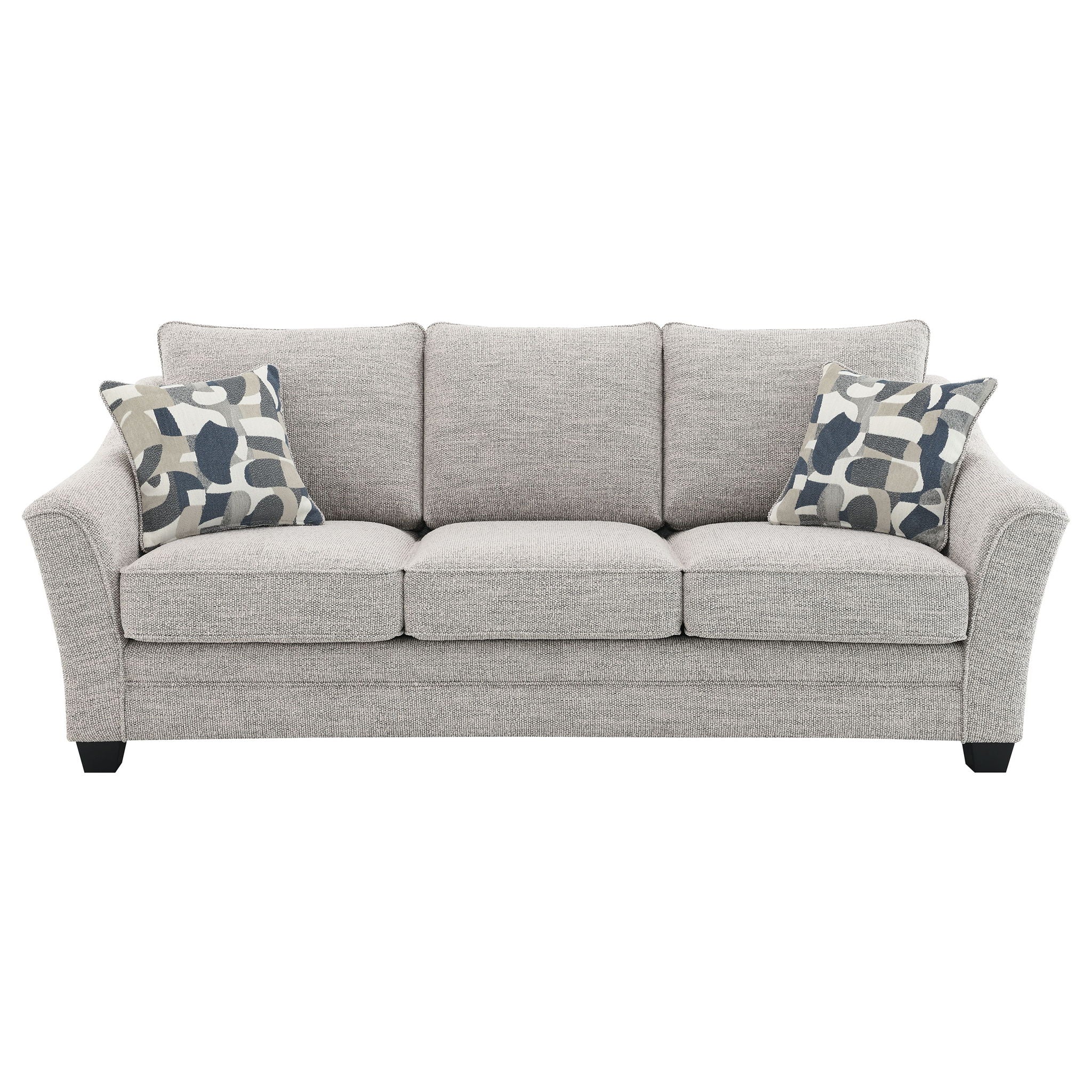 Tomkins 3-piece Boucle Upholstered Sofa Set Light Grey - Image 2