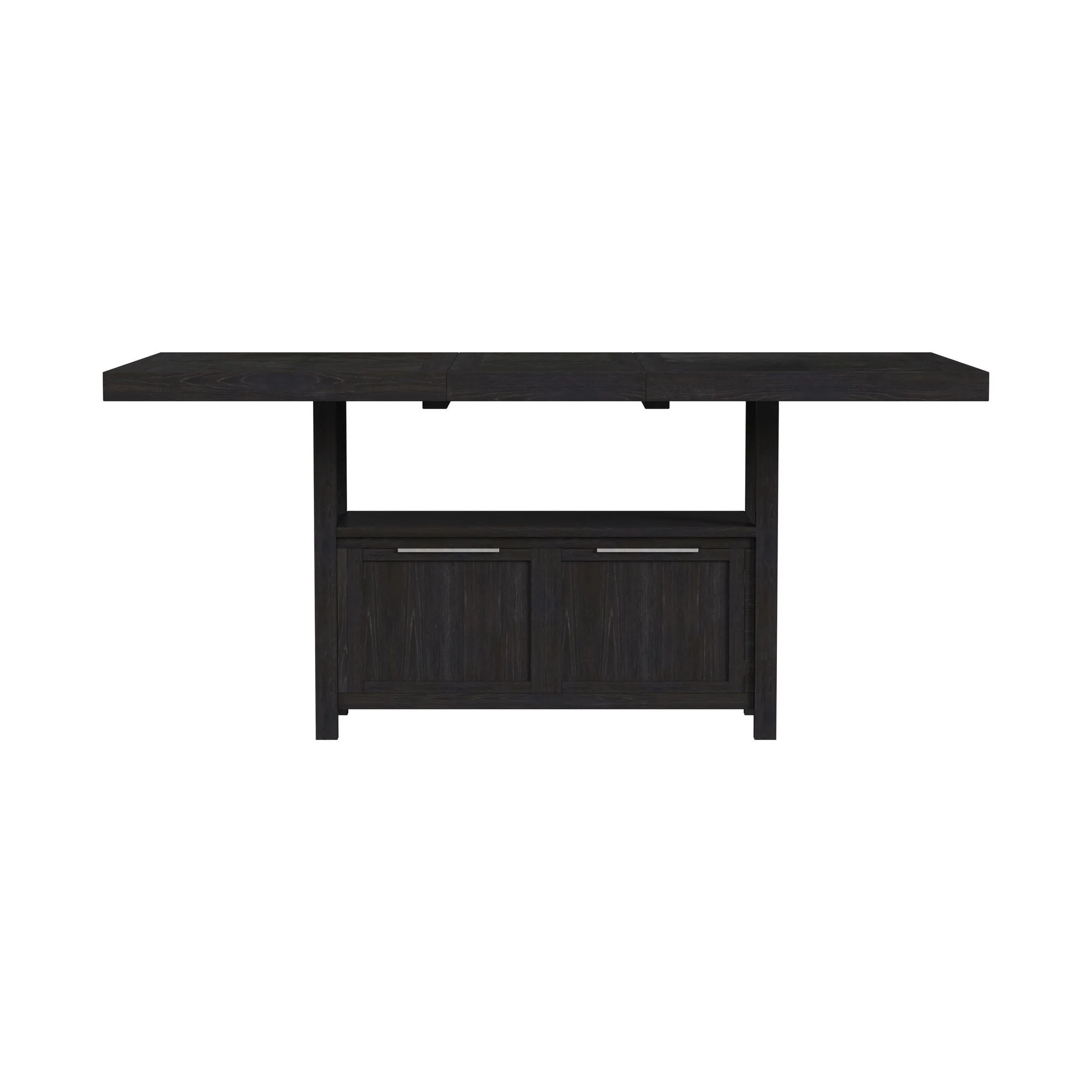Transcend - Counter Table With Leaf - Charcoal - Image 4