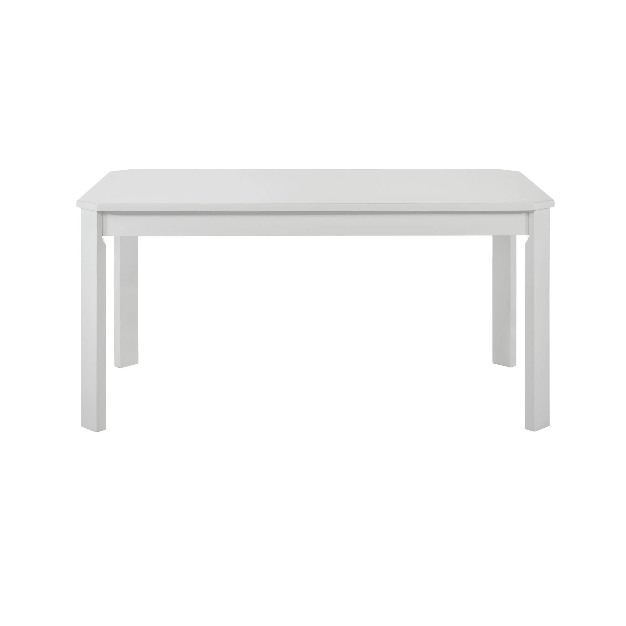Travis Youth - 5 Piece Dining Set With Table And 4 Chairs - White - Image 4