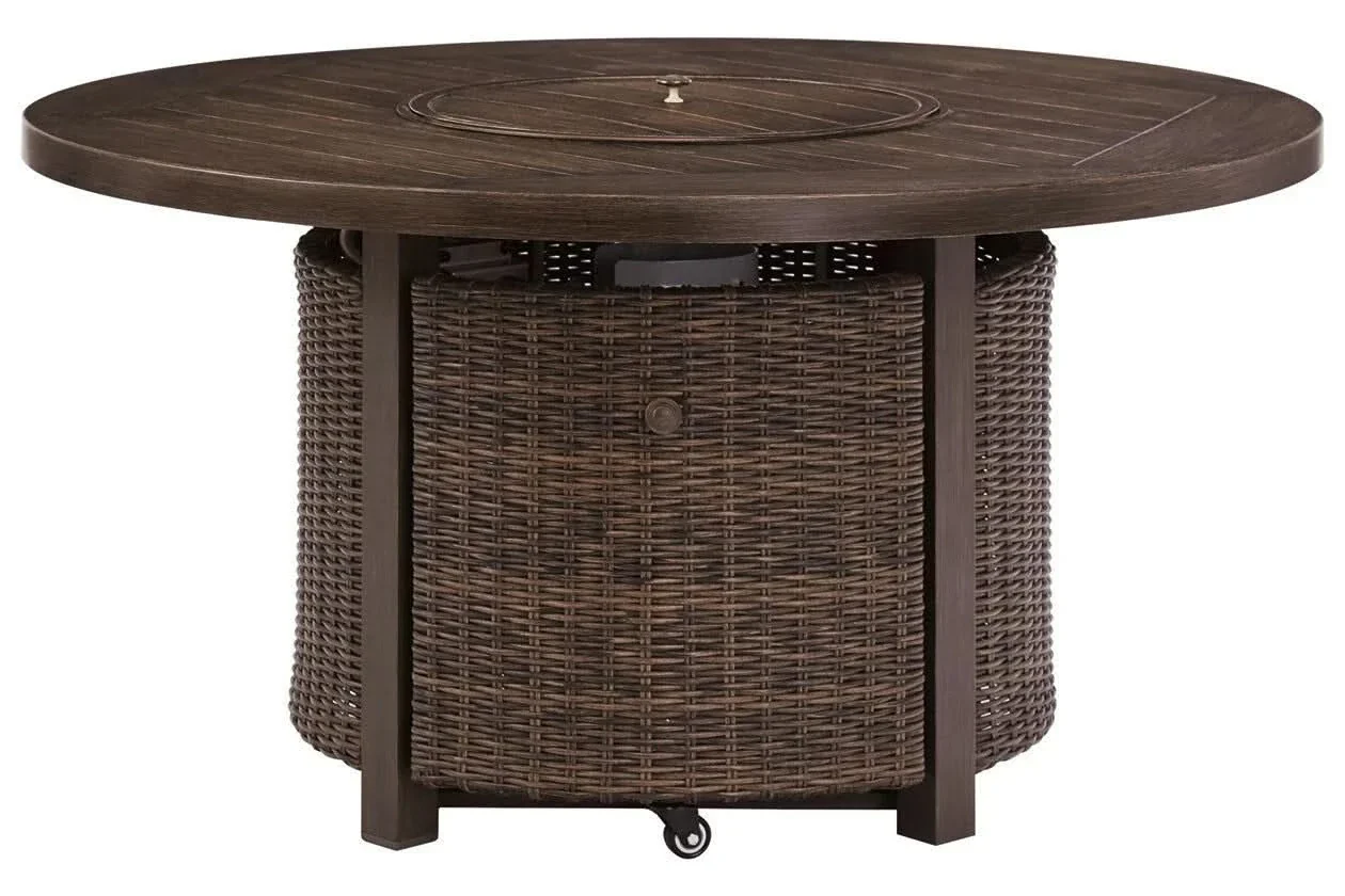 Trenton Round Fire Pit Table - P750