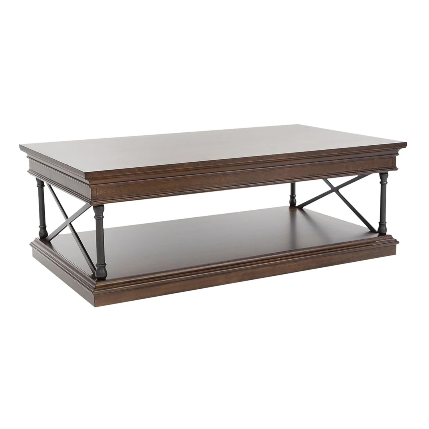 Tribeca - Rectangular Cocktail Table - Cordovian Brown - Image 4