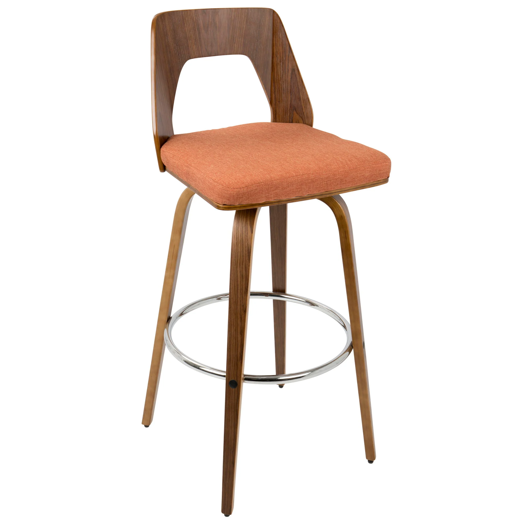 Trilogy - Mid Century Modern Barstool (Set of 2) - Image 8