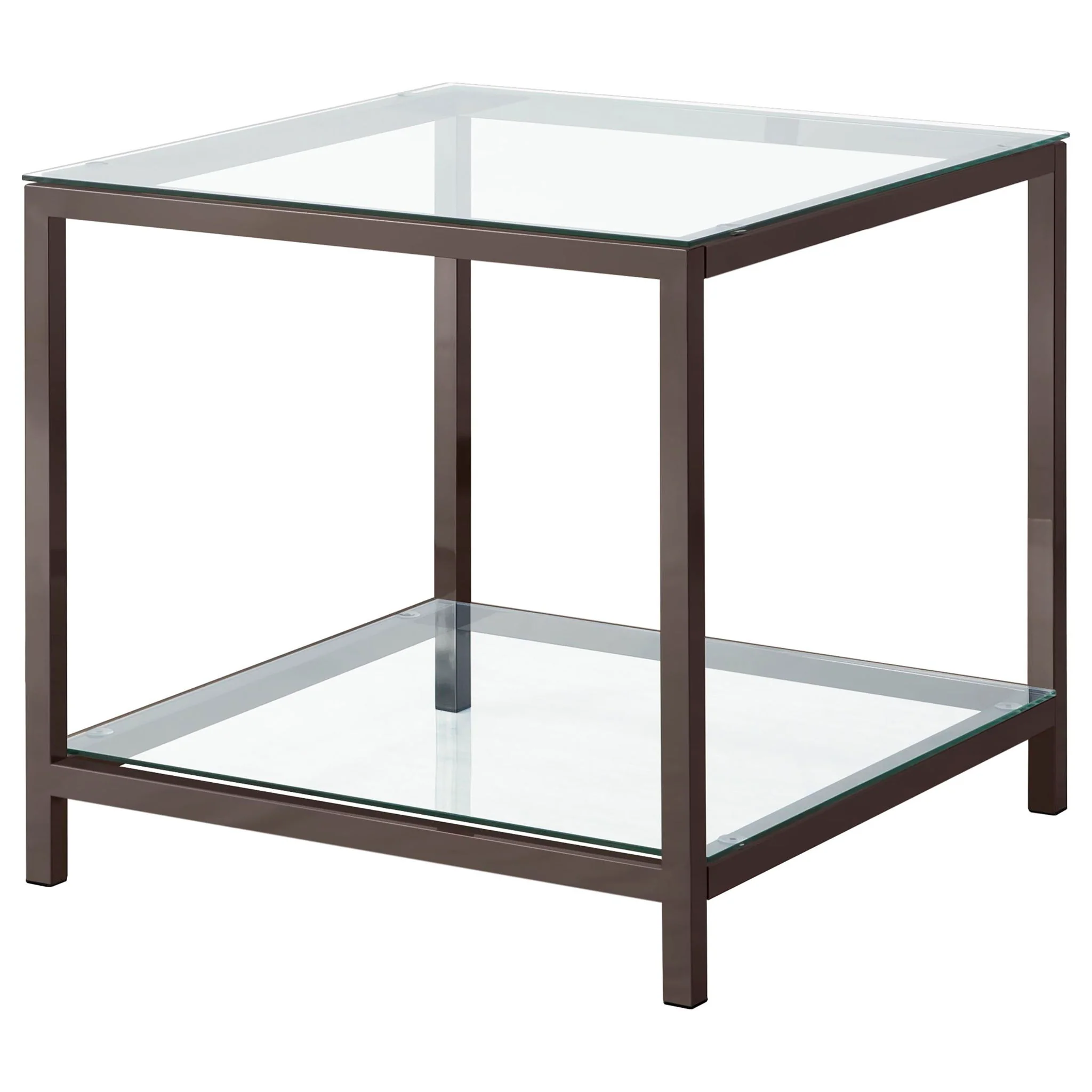 Trini 3-piece Coffee and End Table Set Black Nickel - Image 3
