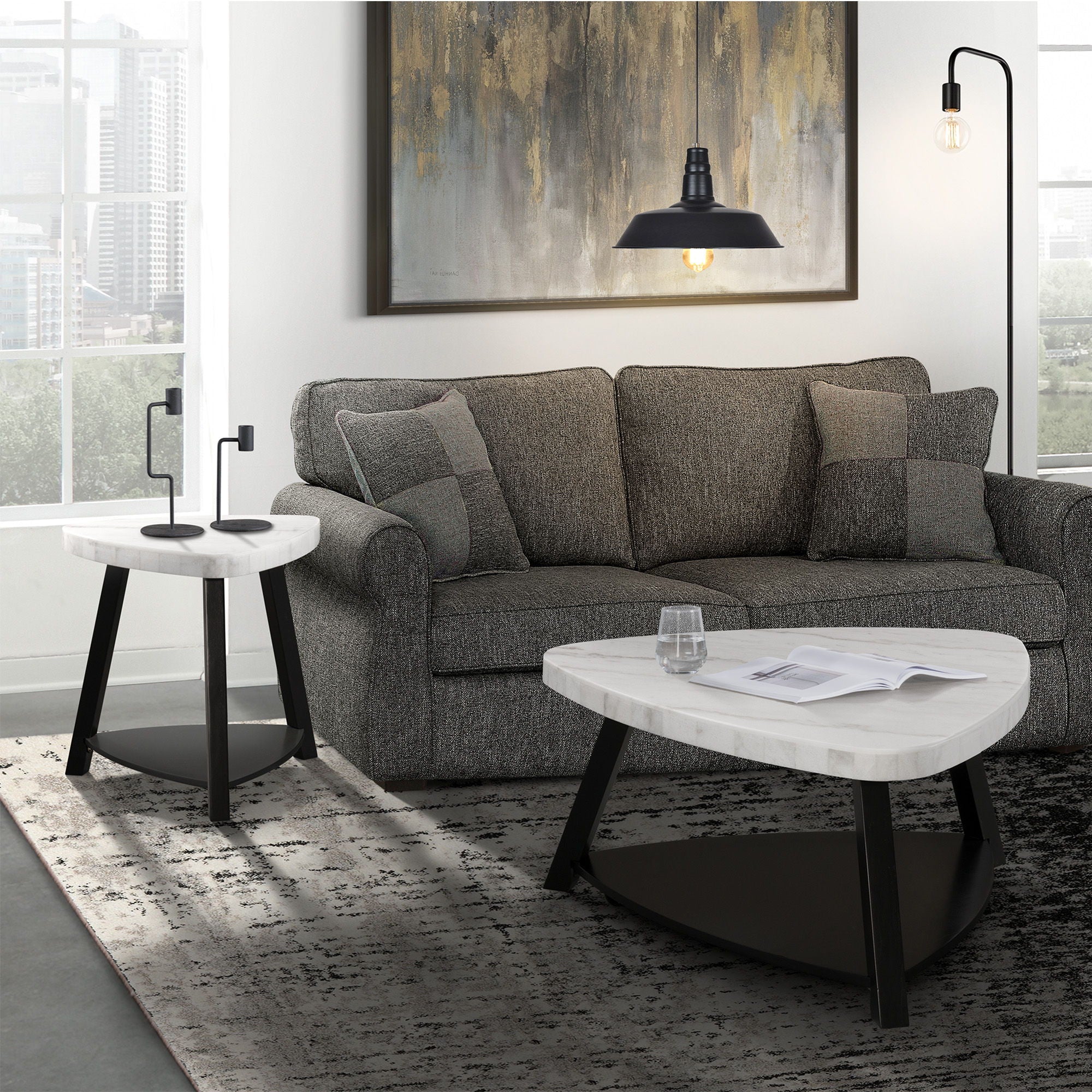 Trinity - Marble Top Table - Image 4